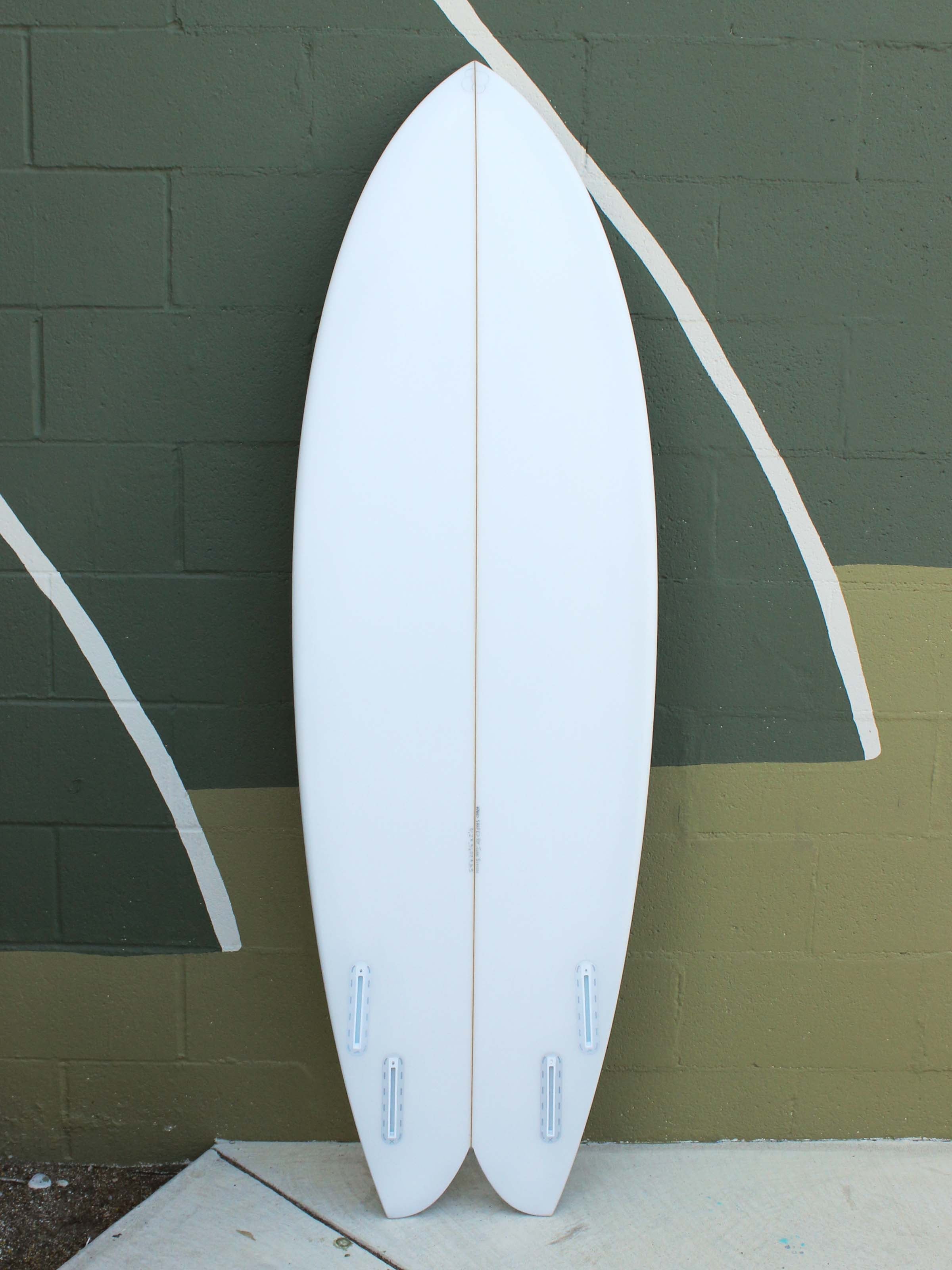 5'9 Simon Shapes Quad Fish - Mollusk Surf Shop