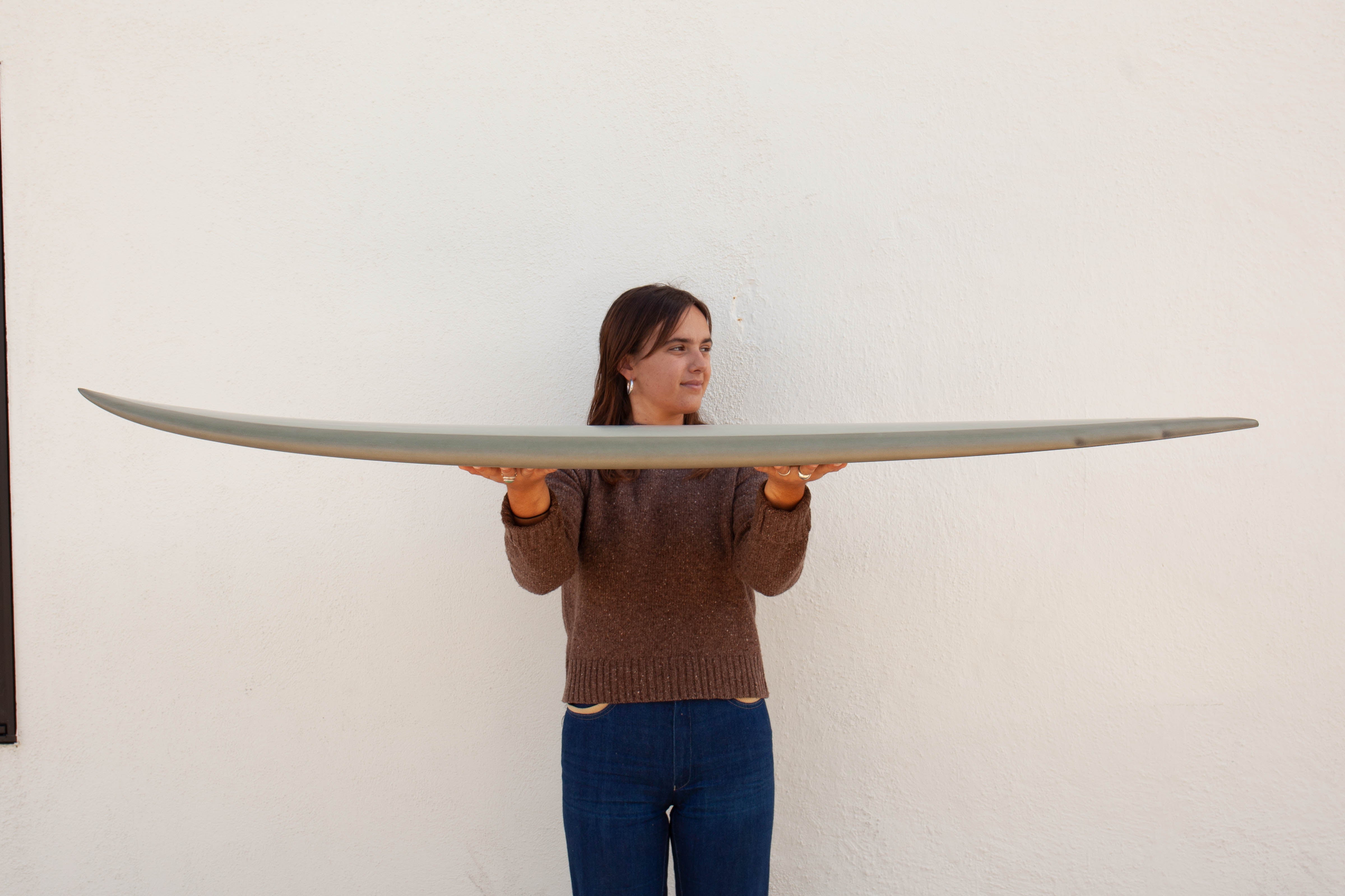 5'9 Simon Shapes Shortboard Green - Mollusk Surf Shop