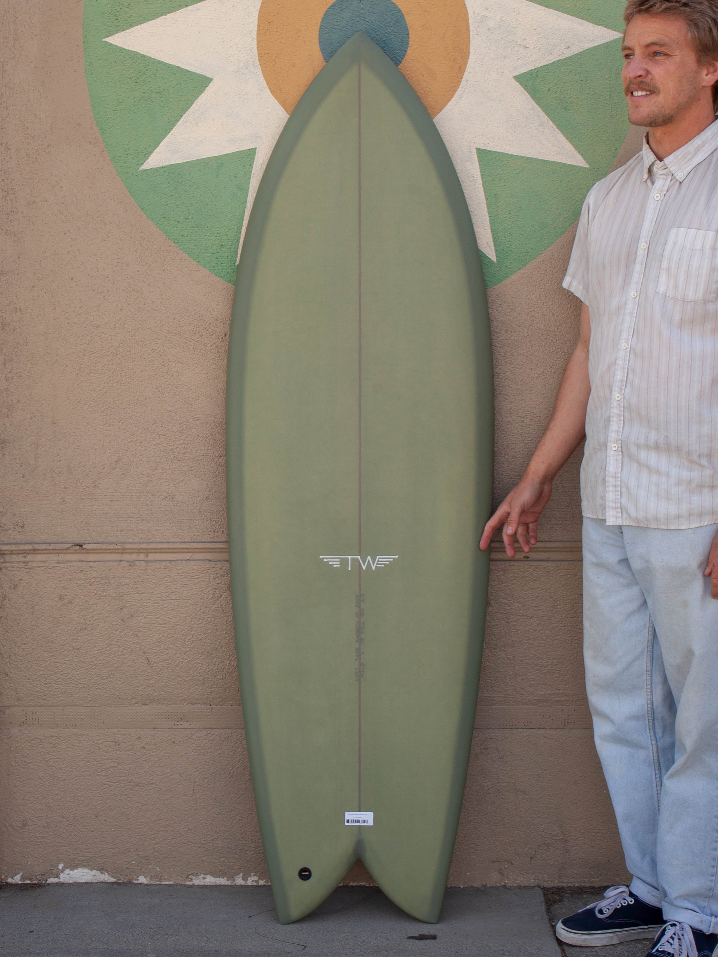5'9 Tyler Warren Dream Fish - Mollusk Surf Shop