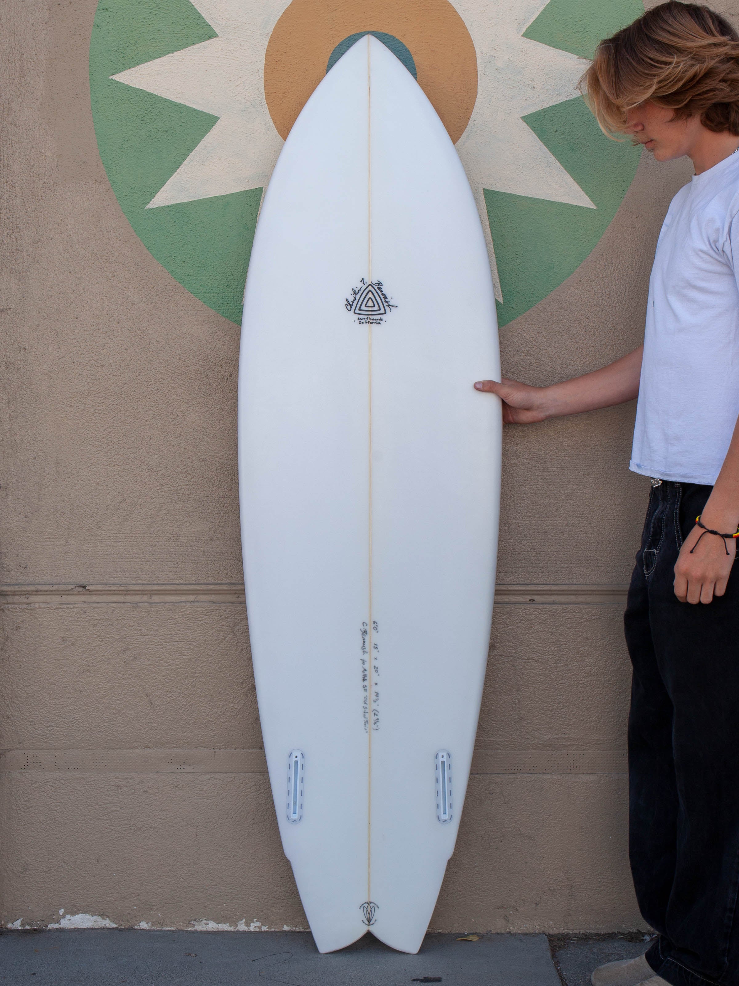 6'0 Christian Beamish Old School Twin - Mollusk Surf Shop