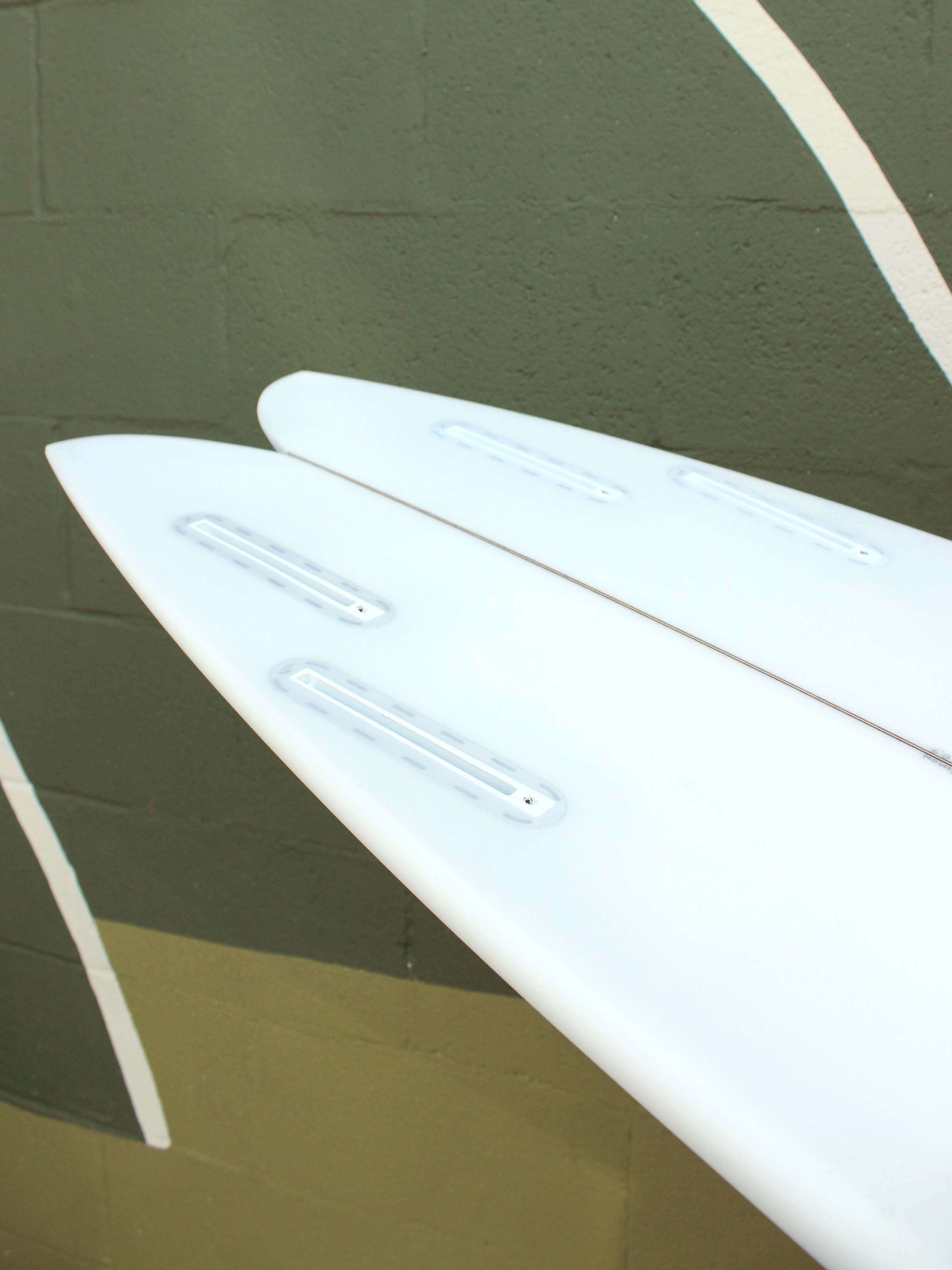 6'0 Simon Shapes Quad Fish - Mollusk Surf Shop - description