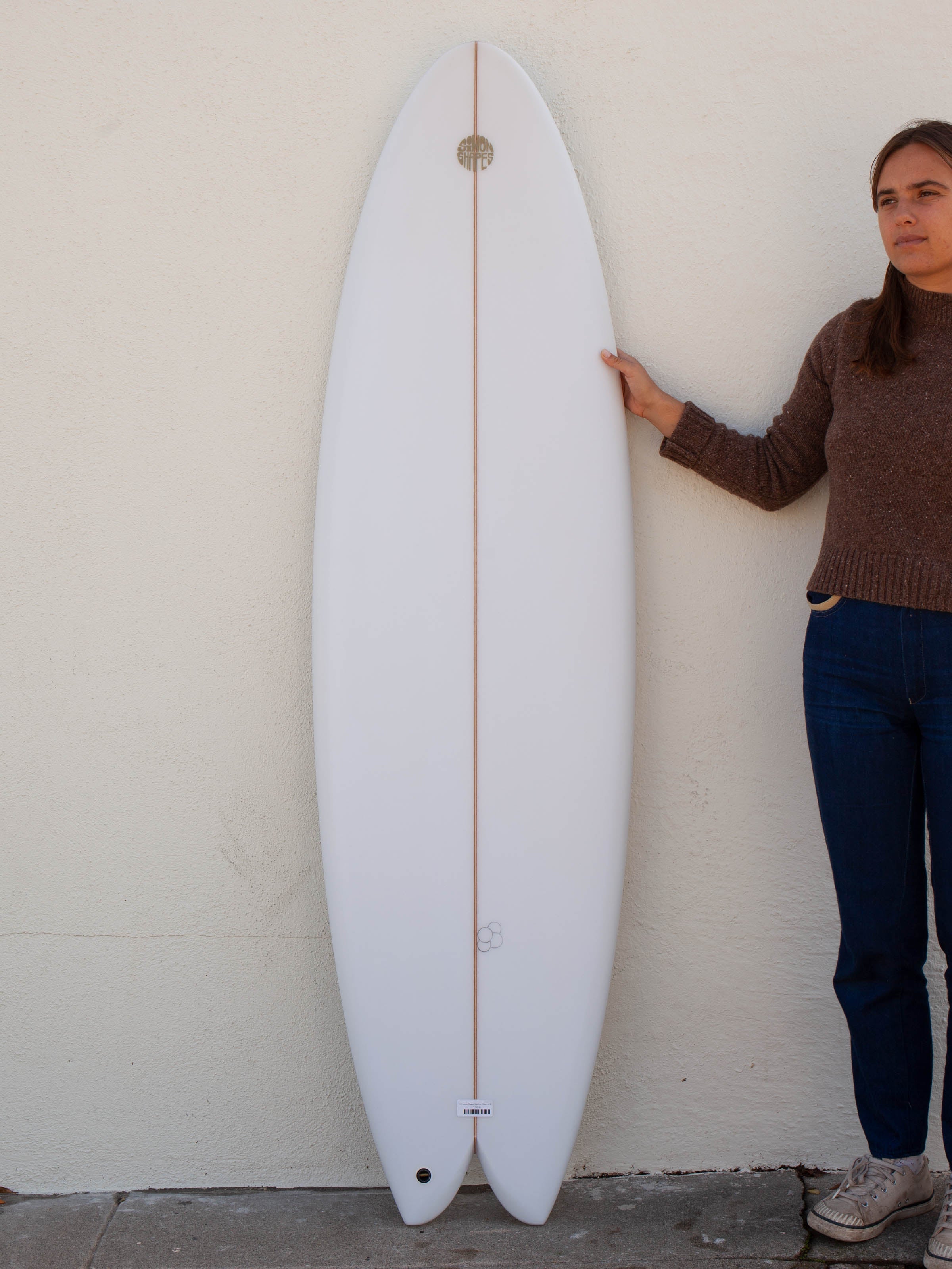 6'0 Simon Shapes Swallow Glass on Keels - Mollusk Surf Shop