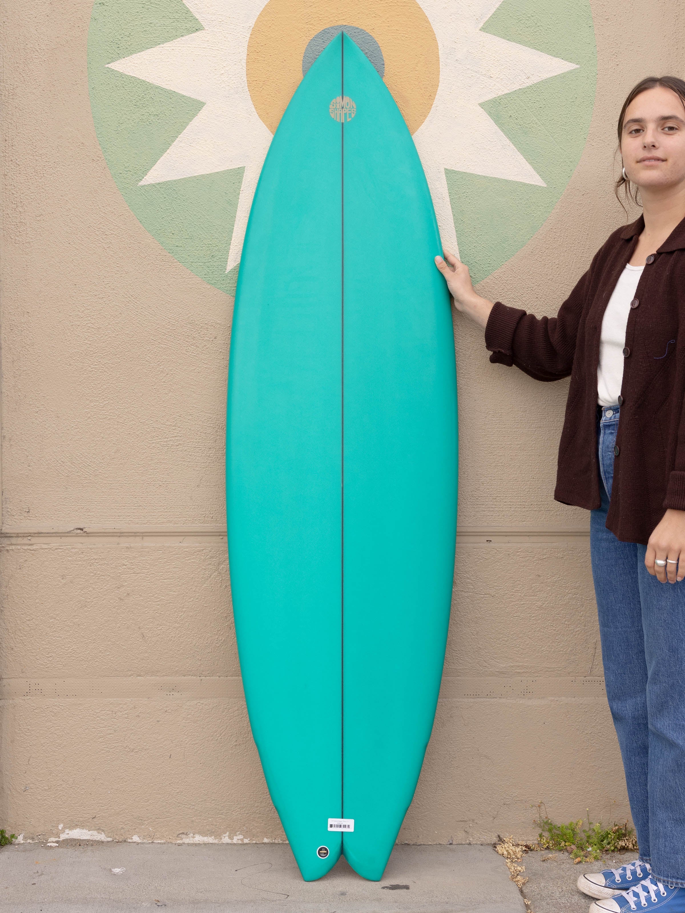6'0 Simon Shapes Twin + 1 - Mollusk Surf Shop