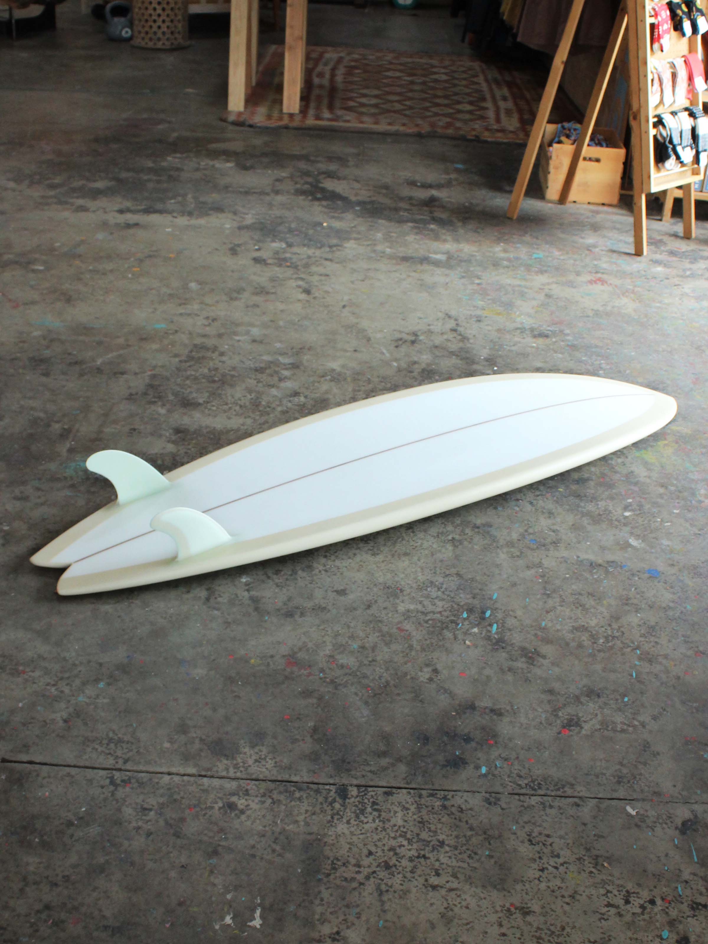 6'1 Jeff Svoboda Twin Swallow - Mollusk Surf Shop