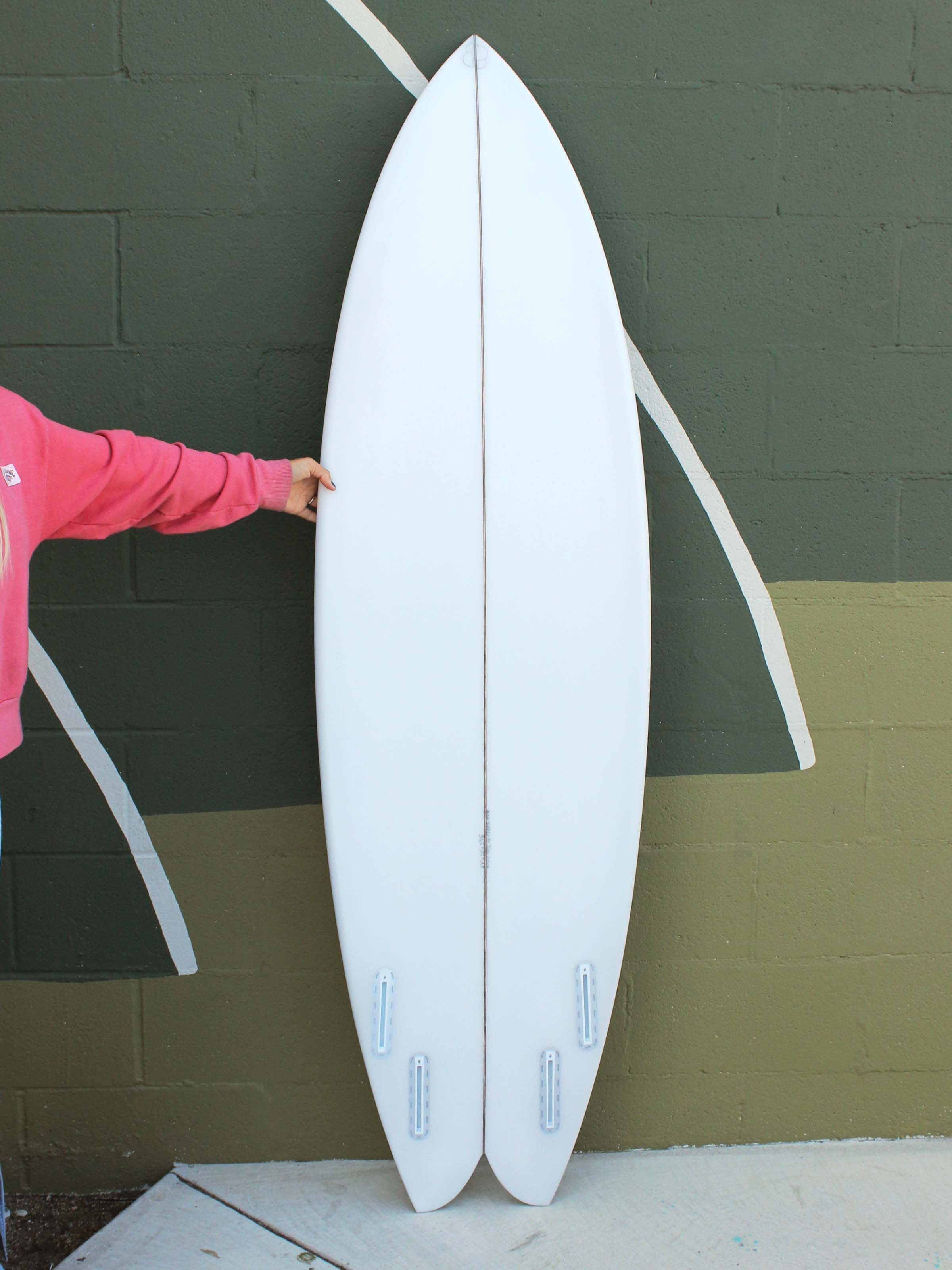 6'1 Simon Shapes Quad Fish - Mollusk Surf Shop