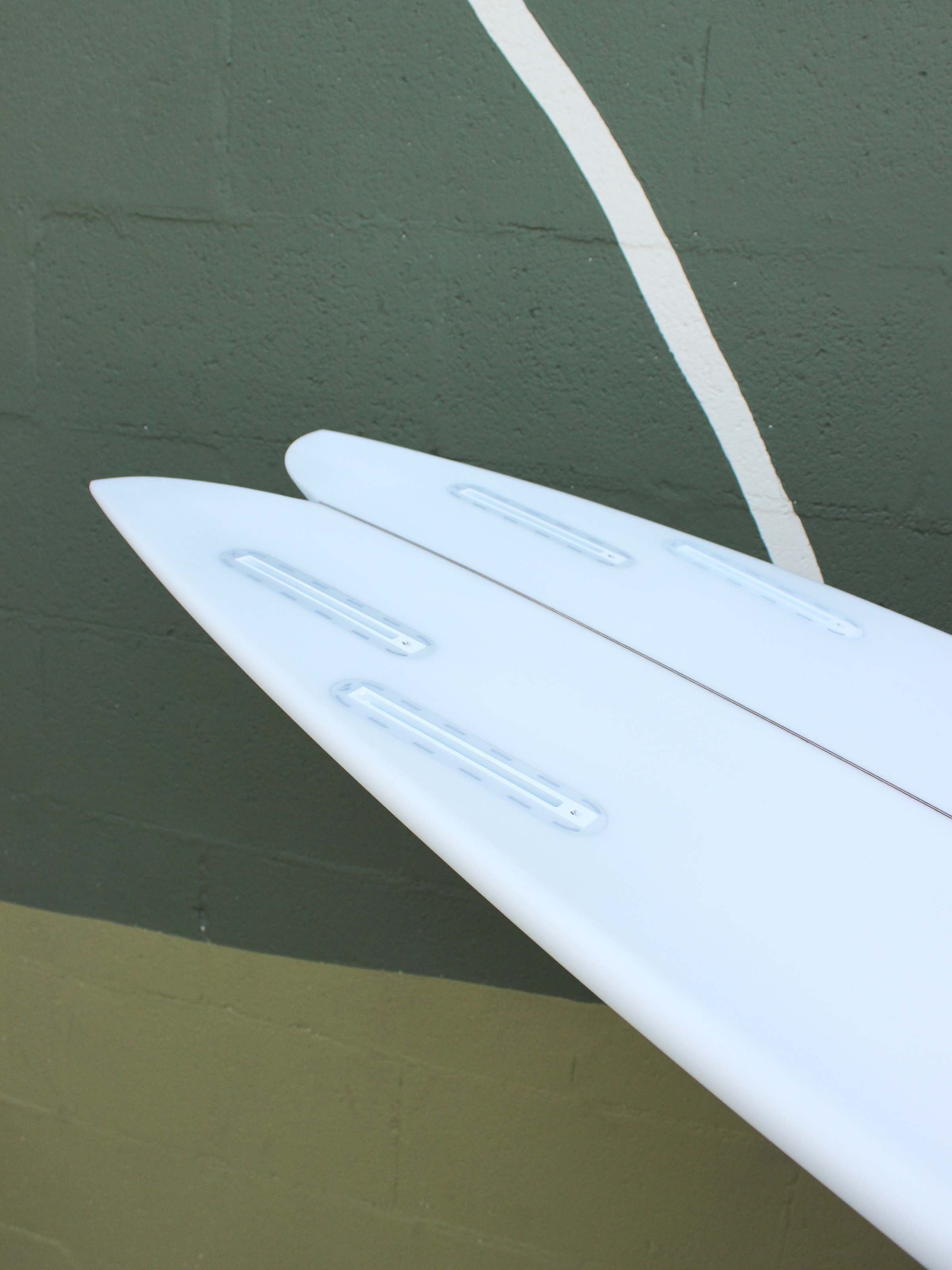 6'1 Simon Shapes Quad Fish - Mollusk Surf Shop - description
