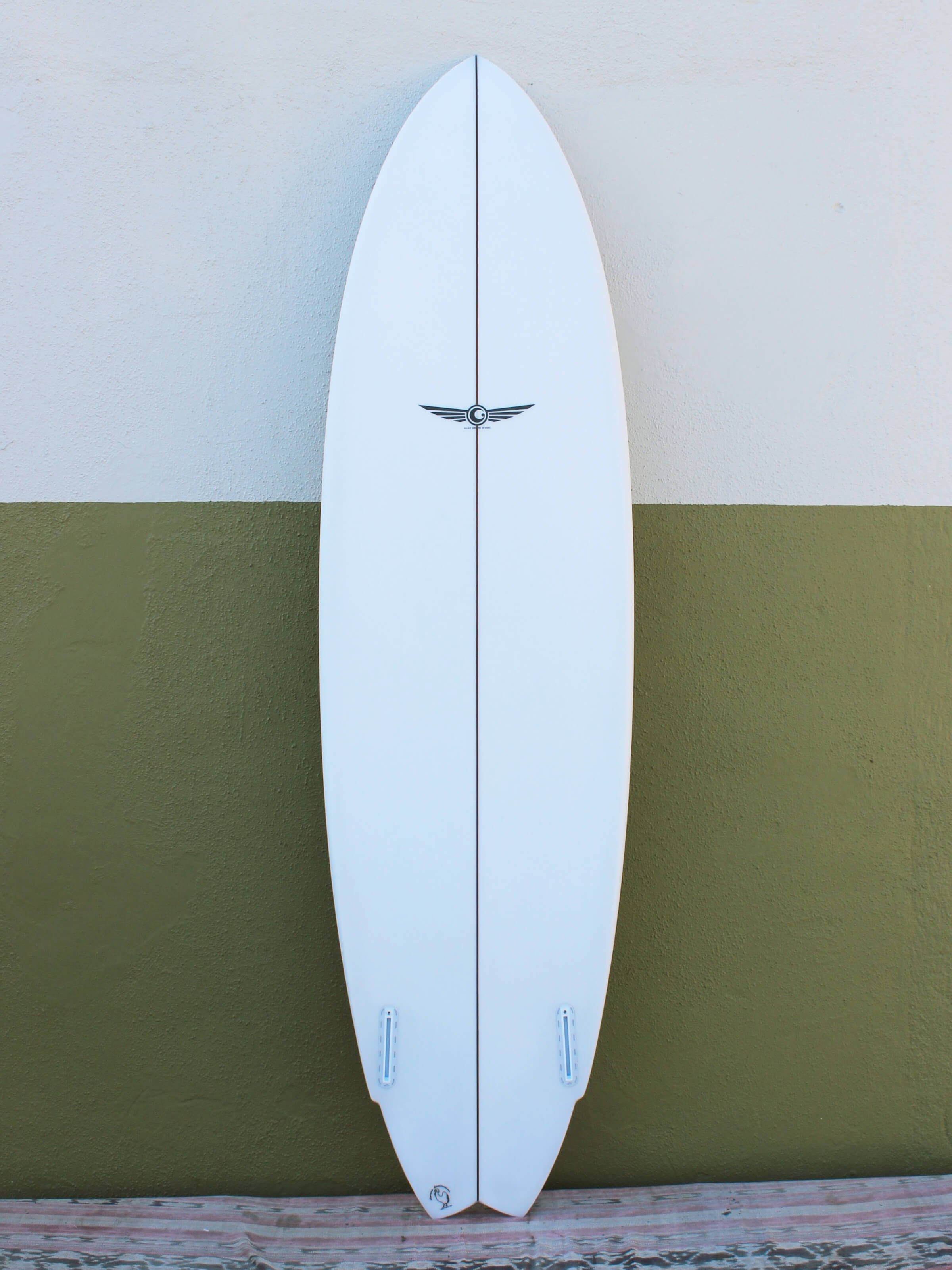 6'10 Allan Gibbons Twin Fin - Mollusk Surf Shop