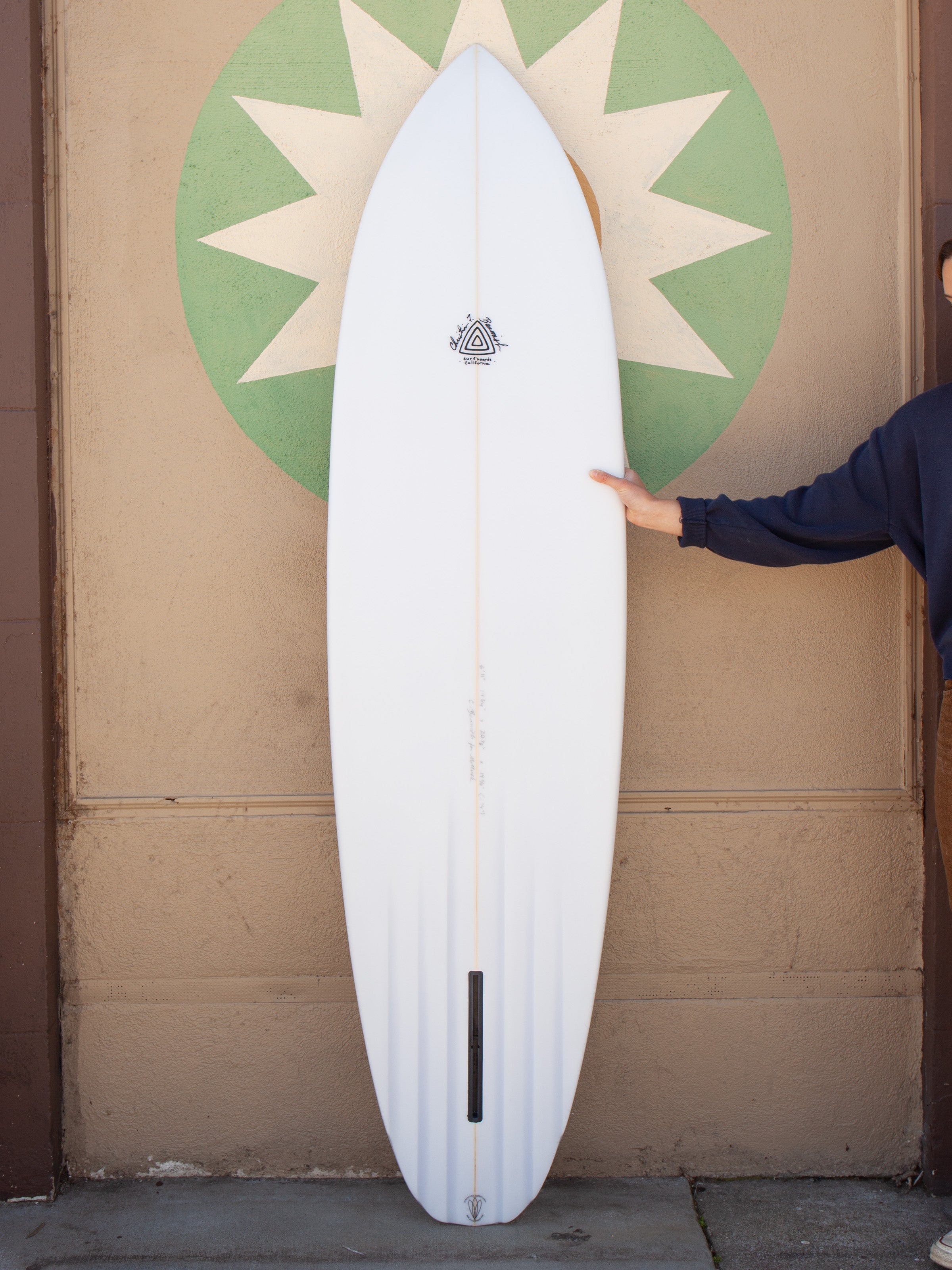 6'11 Christian Beamish Rab80 Single Fin - Mollusk Surf Shop