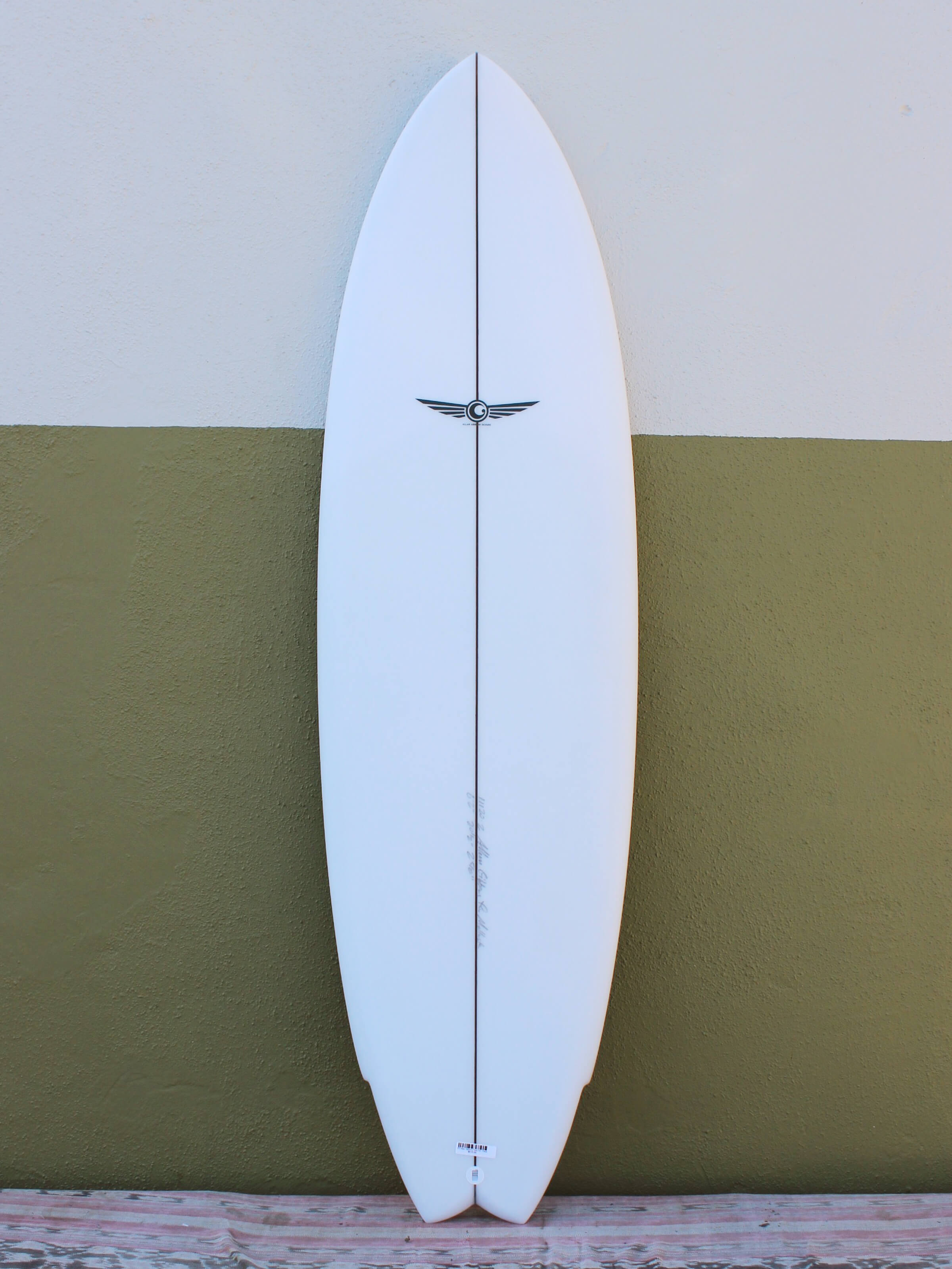 6'2 Allan Gibbons Twin Fin - Mollusk Surf Shop