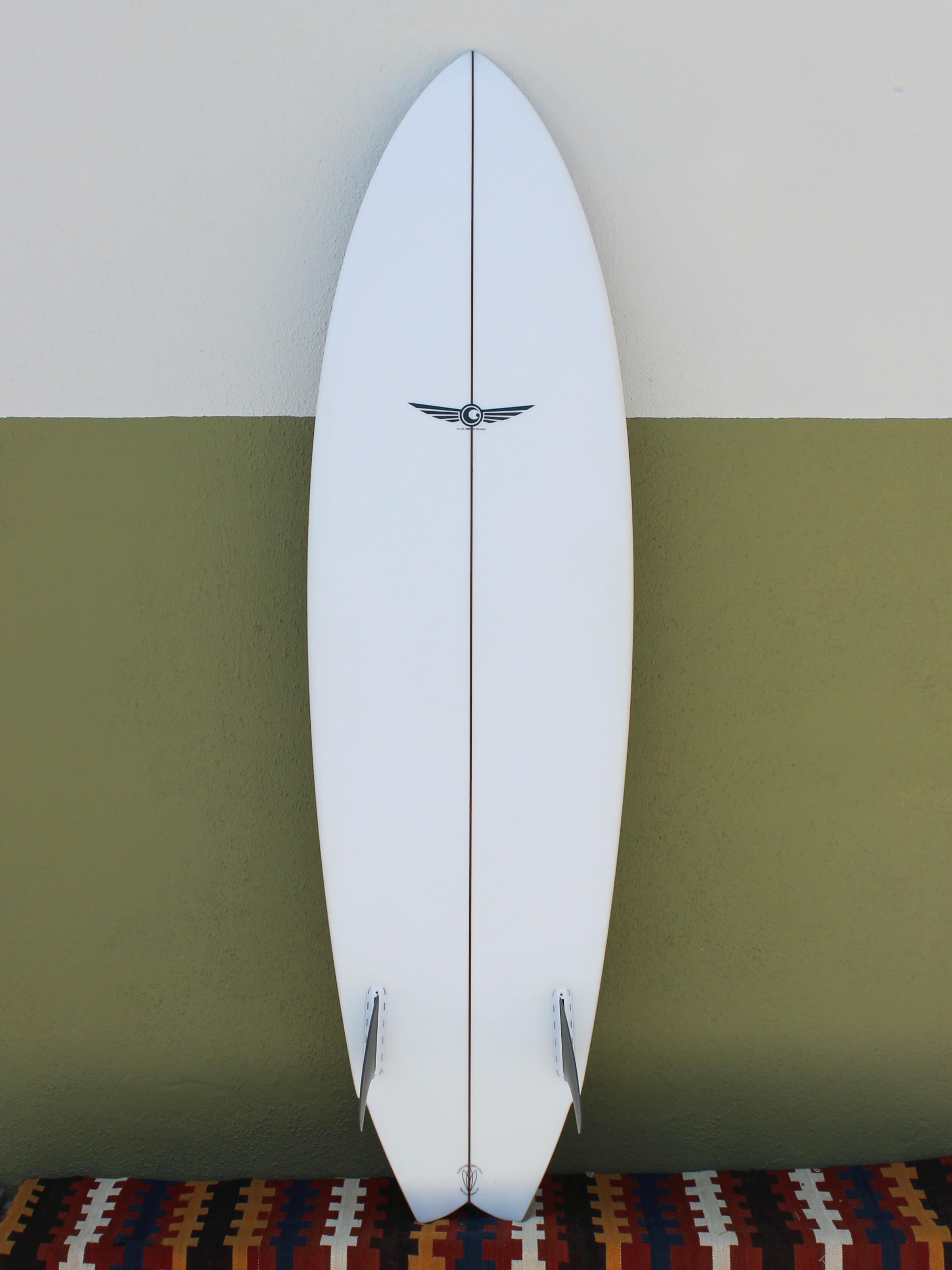6'2 Allan Gibbons Twin Fin (Used) - Mollusk Surf Shop
