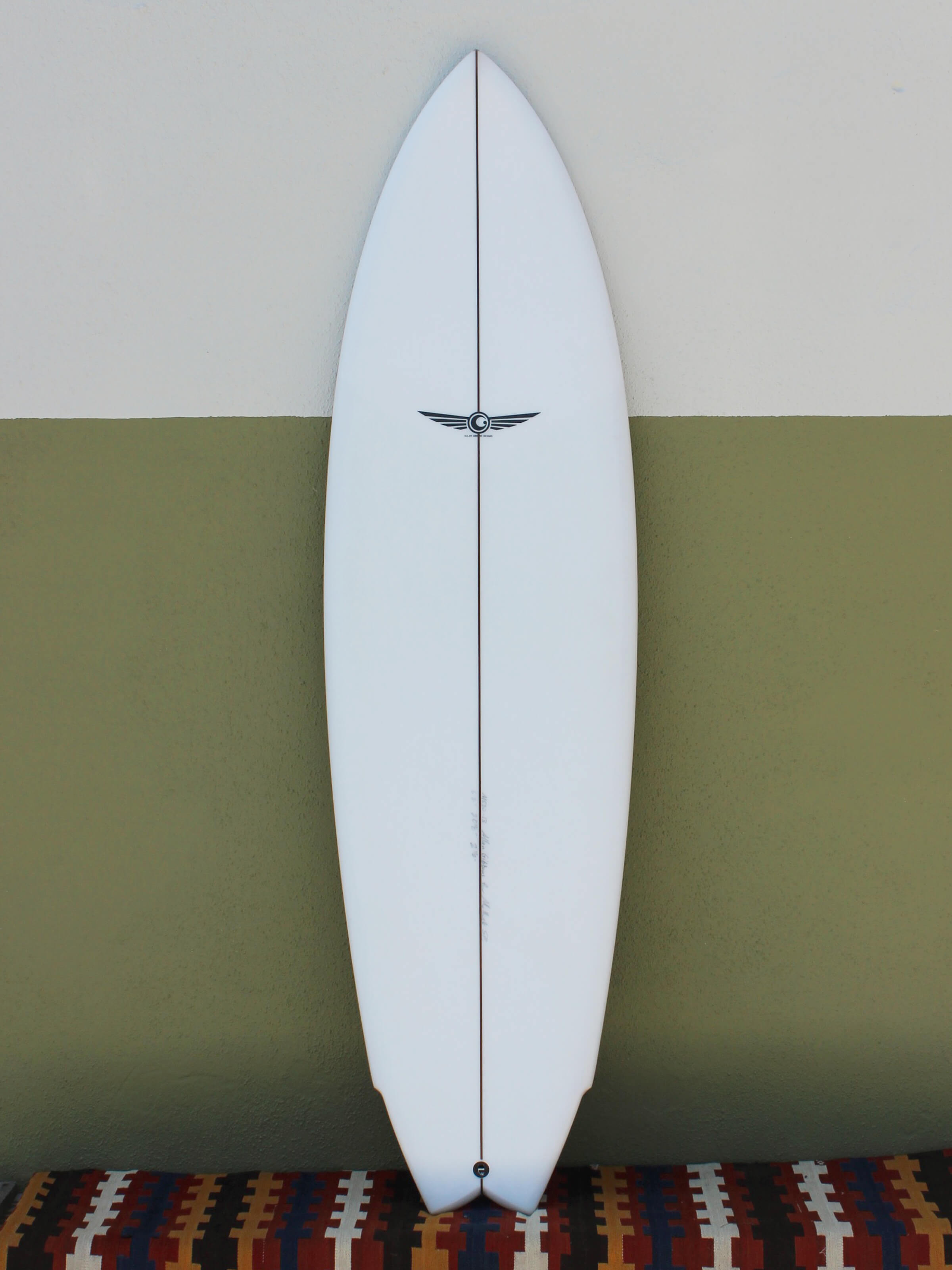 6'2 Allan Gibbons Twin Fin (Used) - Mollusk Surf Shop