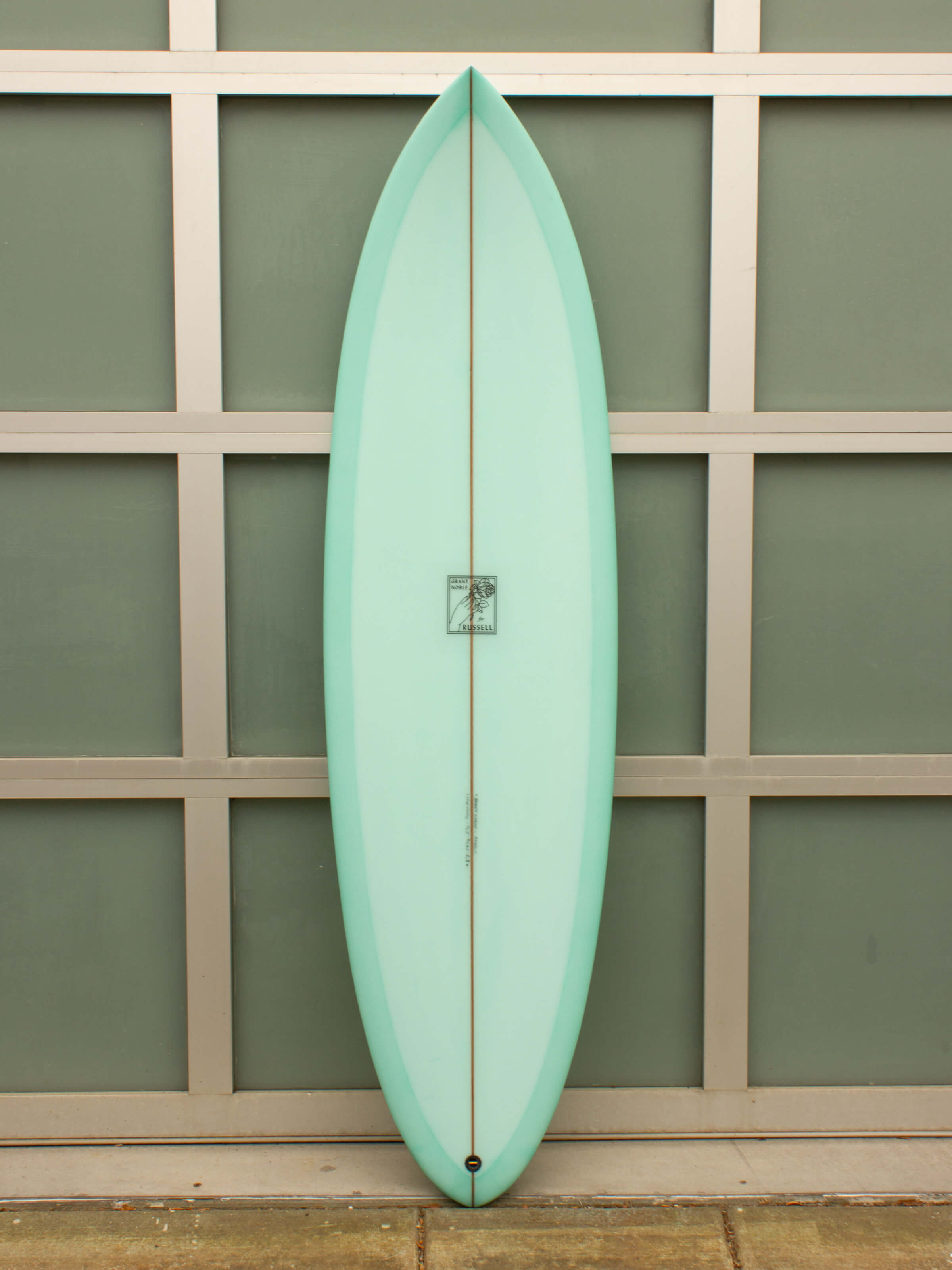 6'2 Grant Noble Twin Pin with Channels - Mollusk Surf Shop
