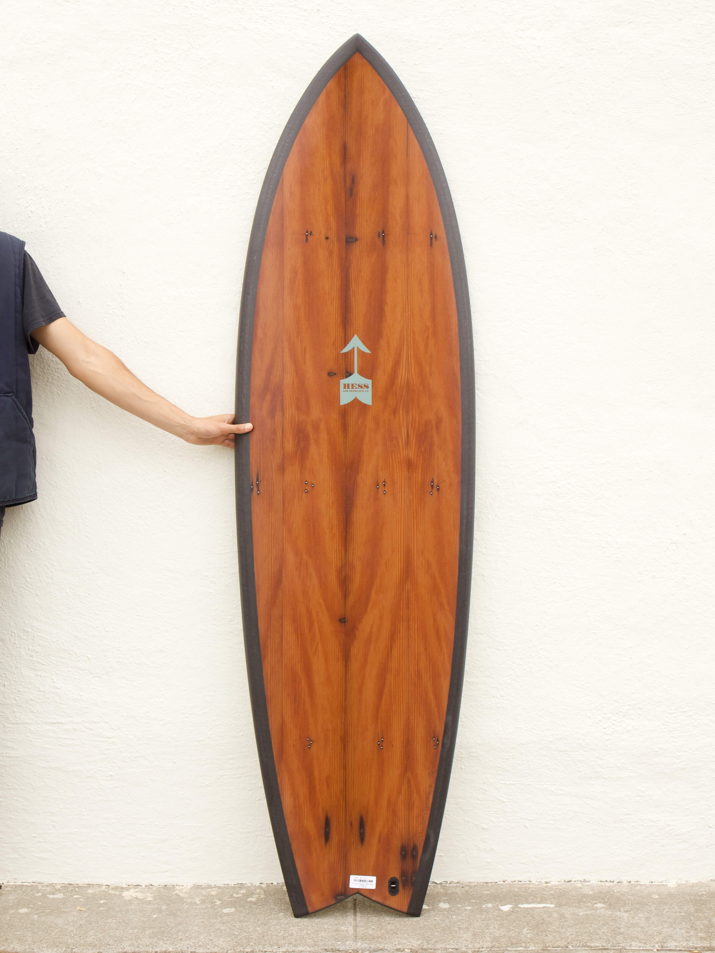 6'2 Hess Traveler - Water Tower Redwood - Mollusk Surf Shop