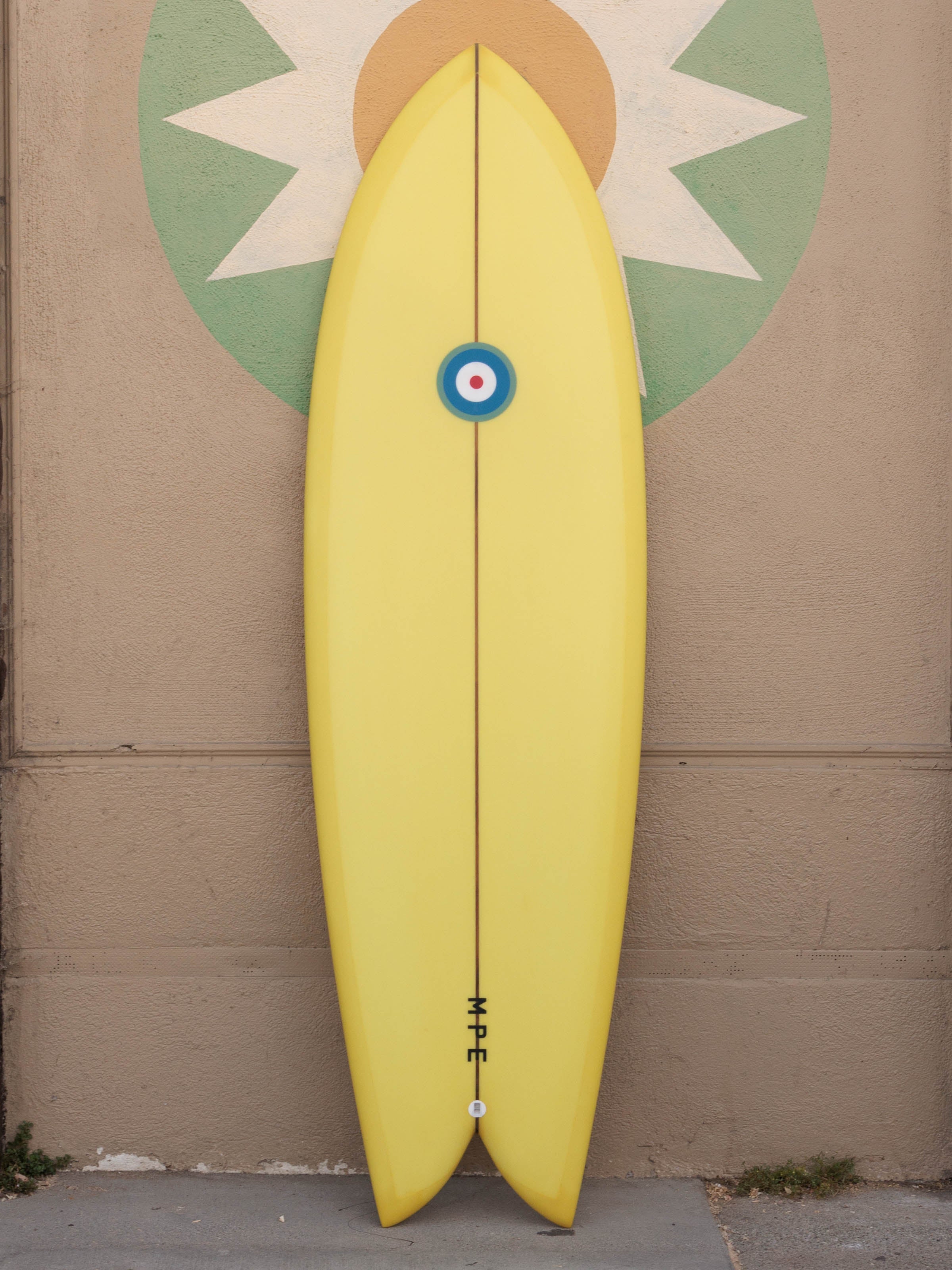 6'2 MPE Coho Fish - Yellow - Mollusk Surf Shop