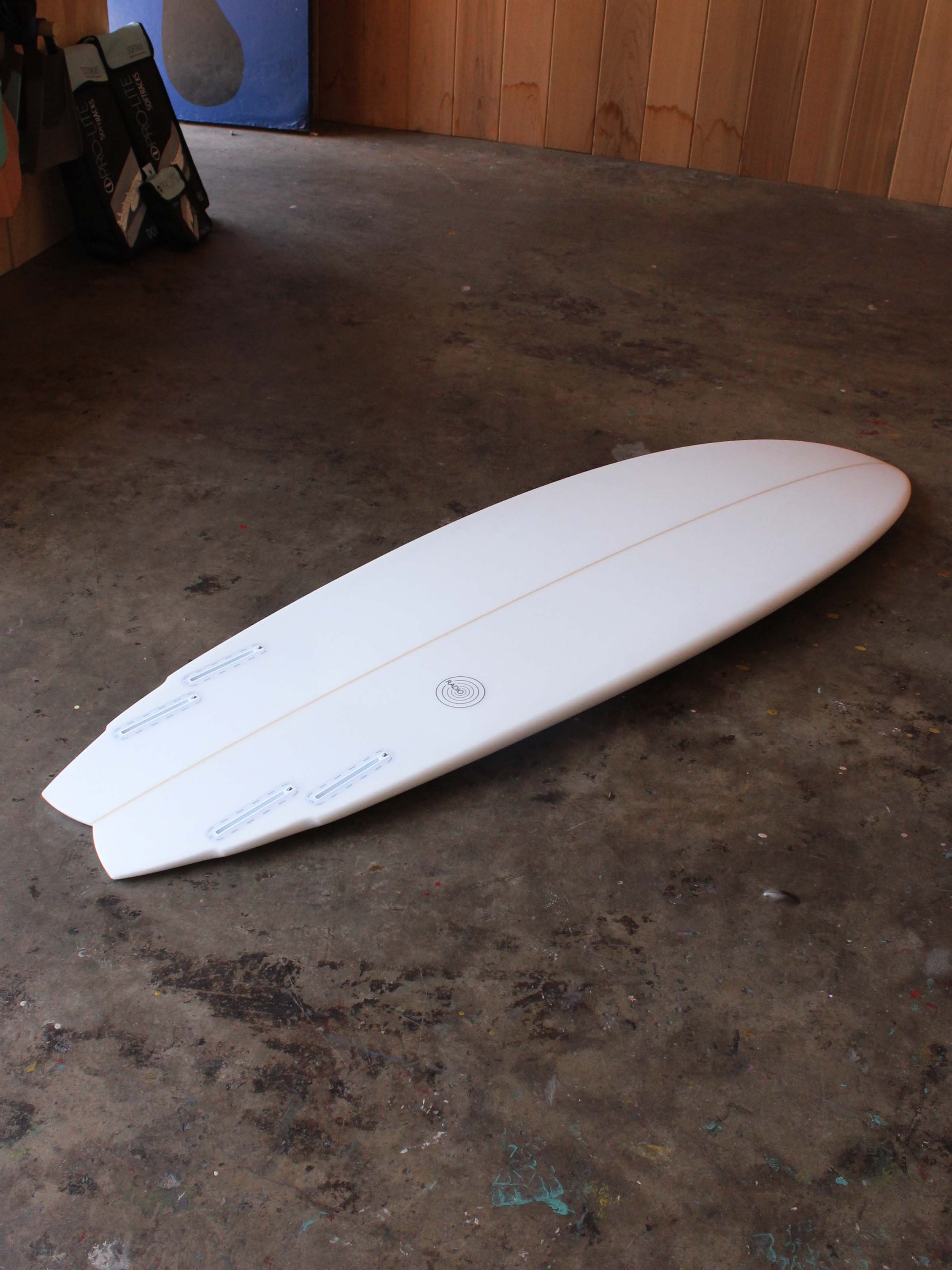 6'2 Radio Quad Fish - Mollusk Surf Shop
