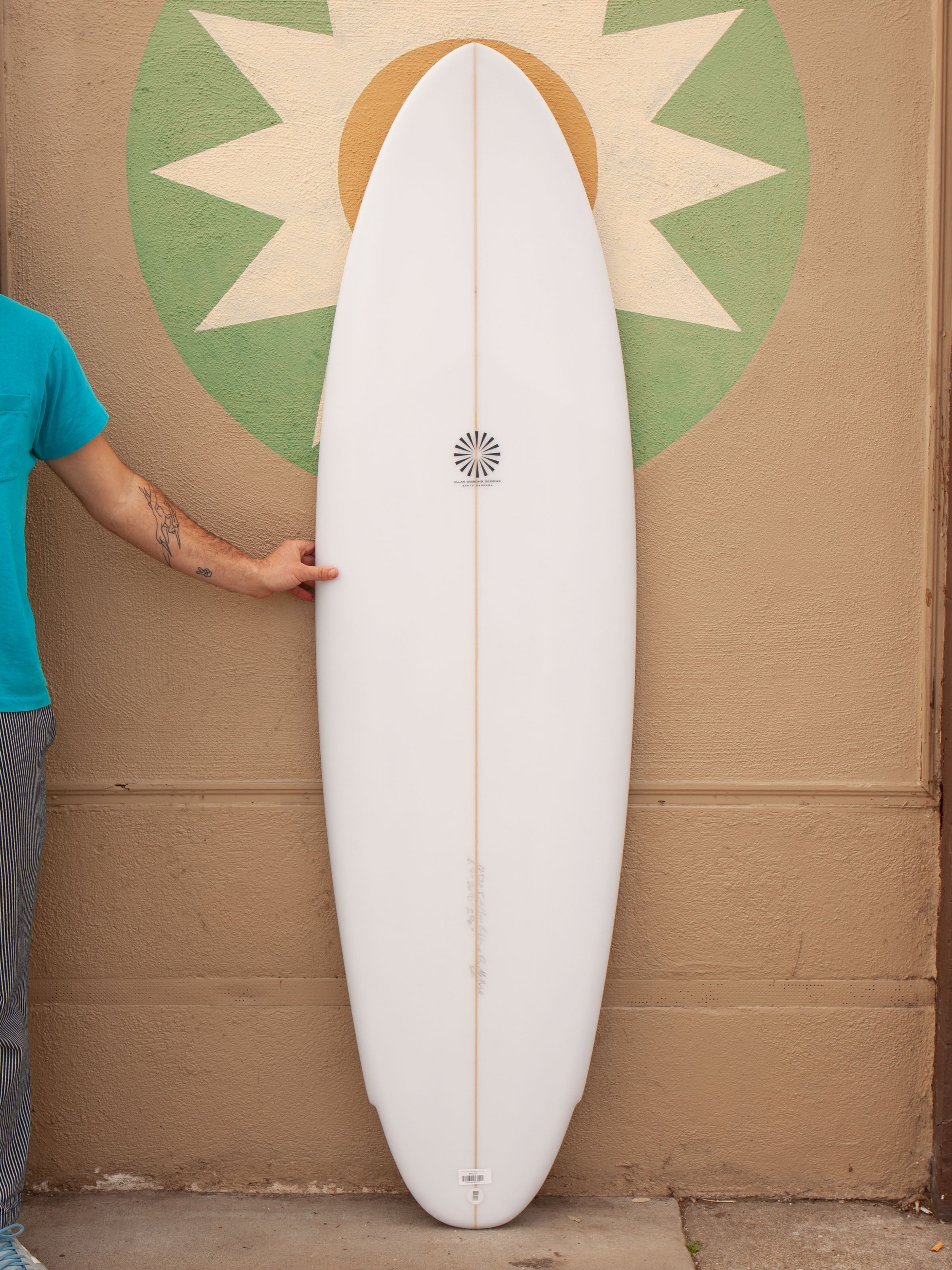 6'4 Allan Gibbons Shark Egg Channel Bottom Twin - Mollusk Surf Shop