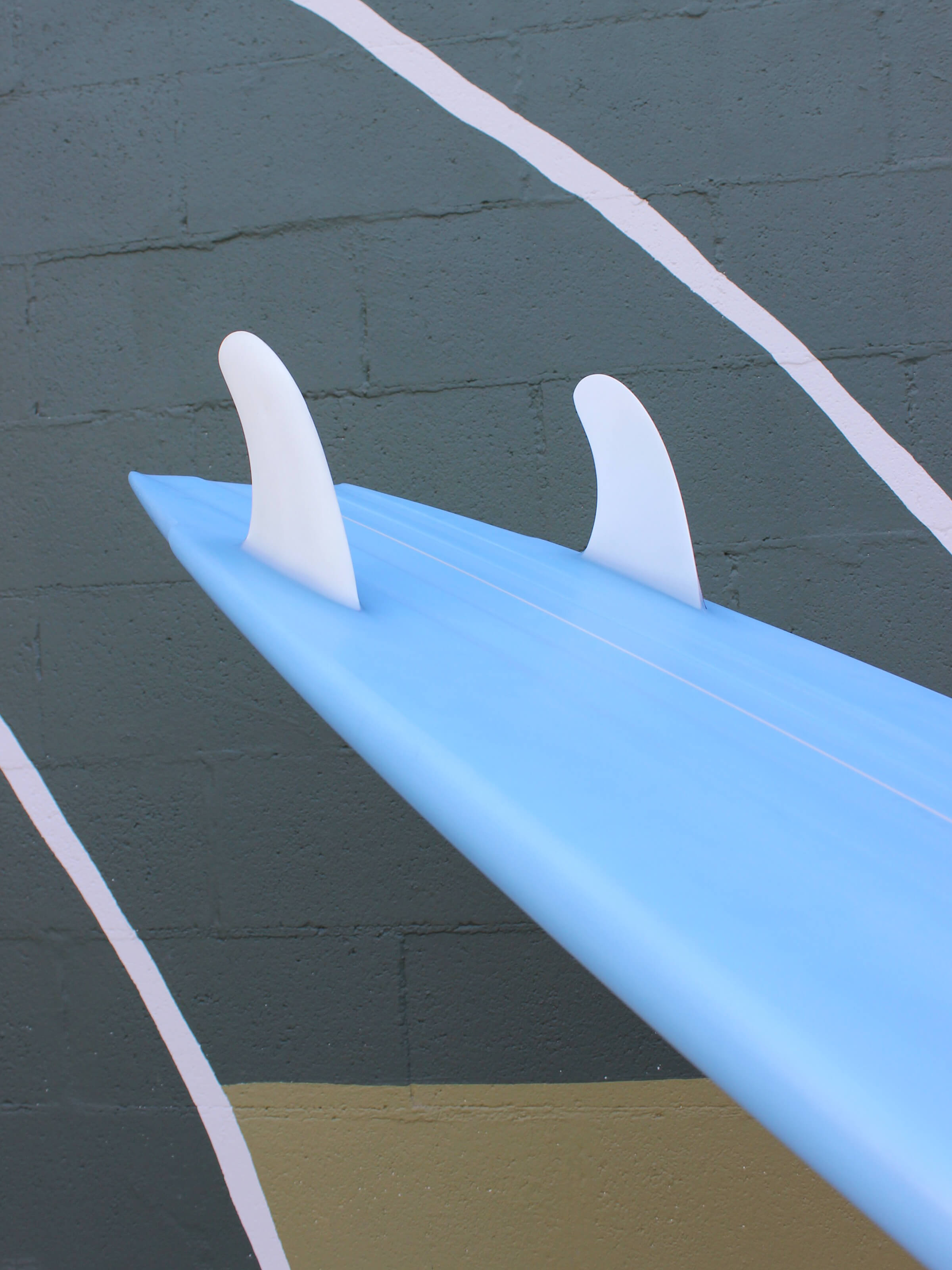 6'4 Christian Beamish Old School Twin - Mollusk Surf Shop - description