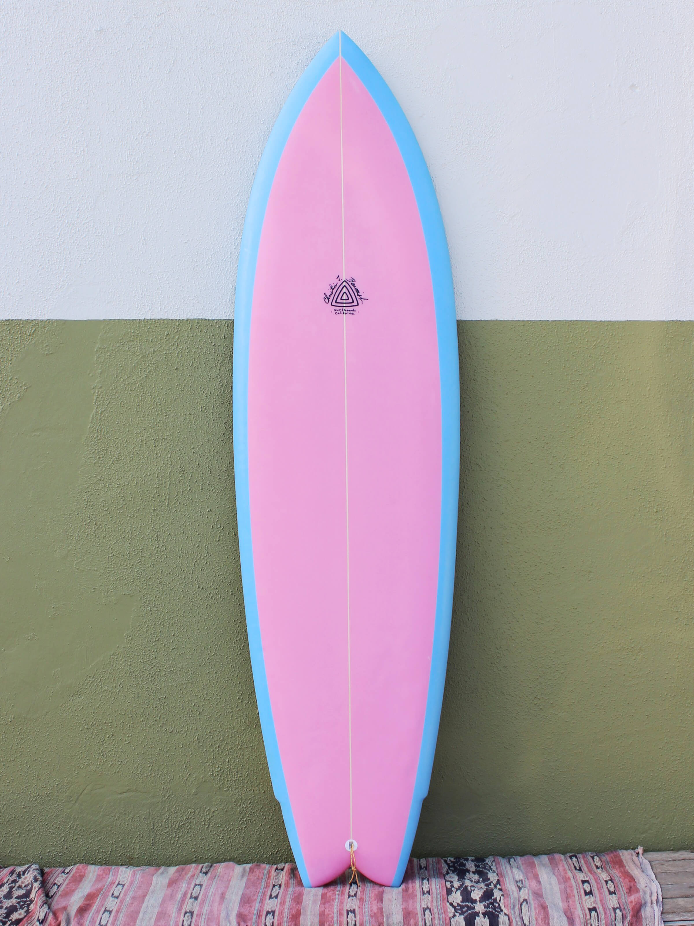 6'4 Christian Beamish Old School Twin - Mollusk Surf Shop
