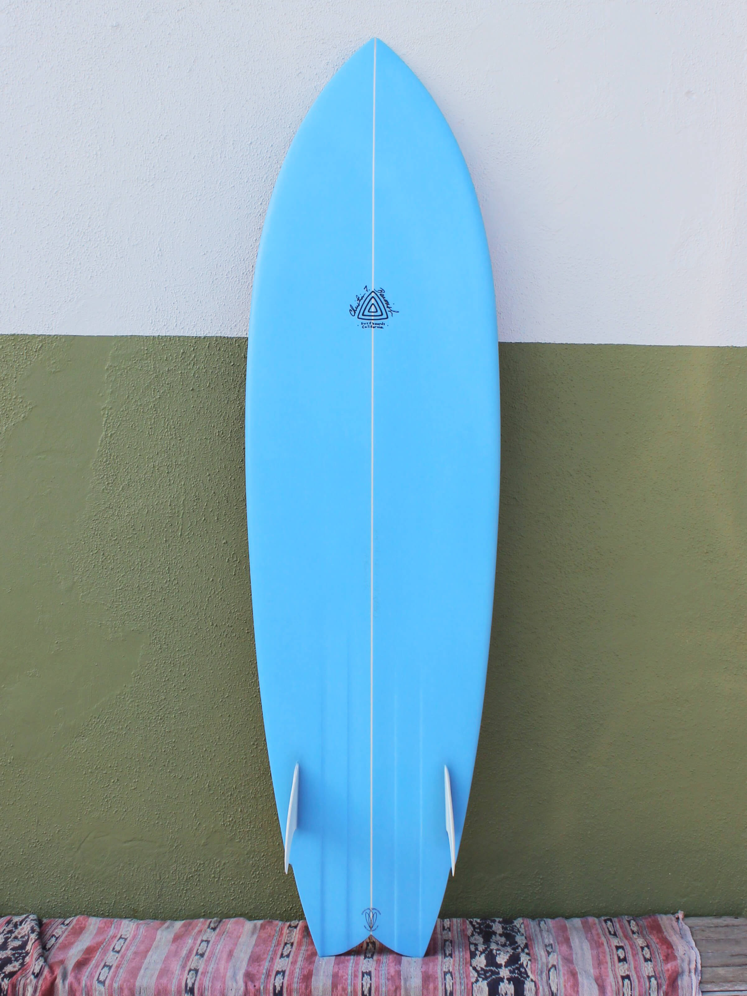 6'4 Christian Beamish Old School Twin - Mollusk Surf Shop