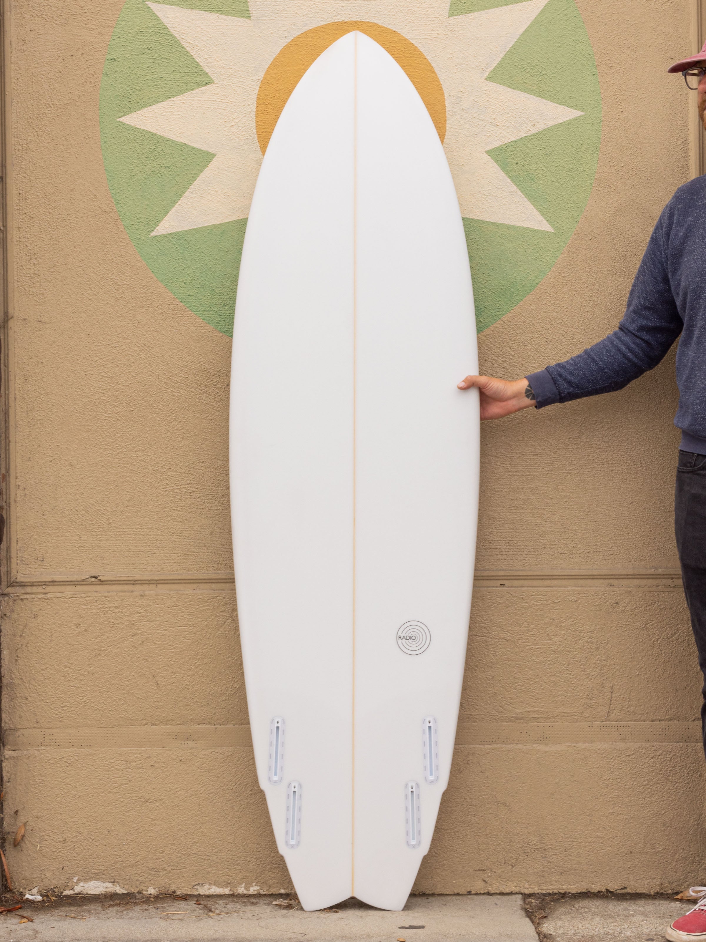 6'4 Radio Quad Fish - Mollusk Surf Shop