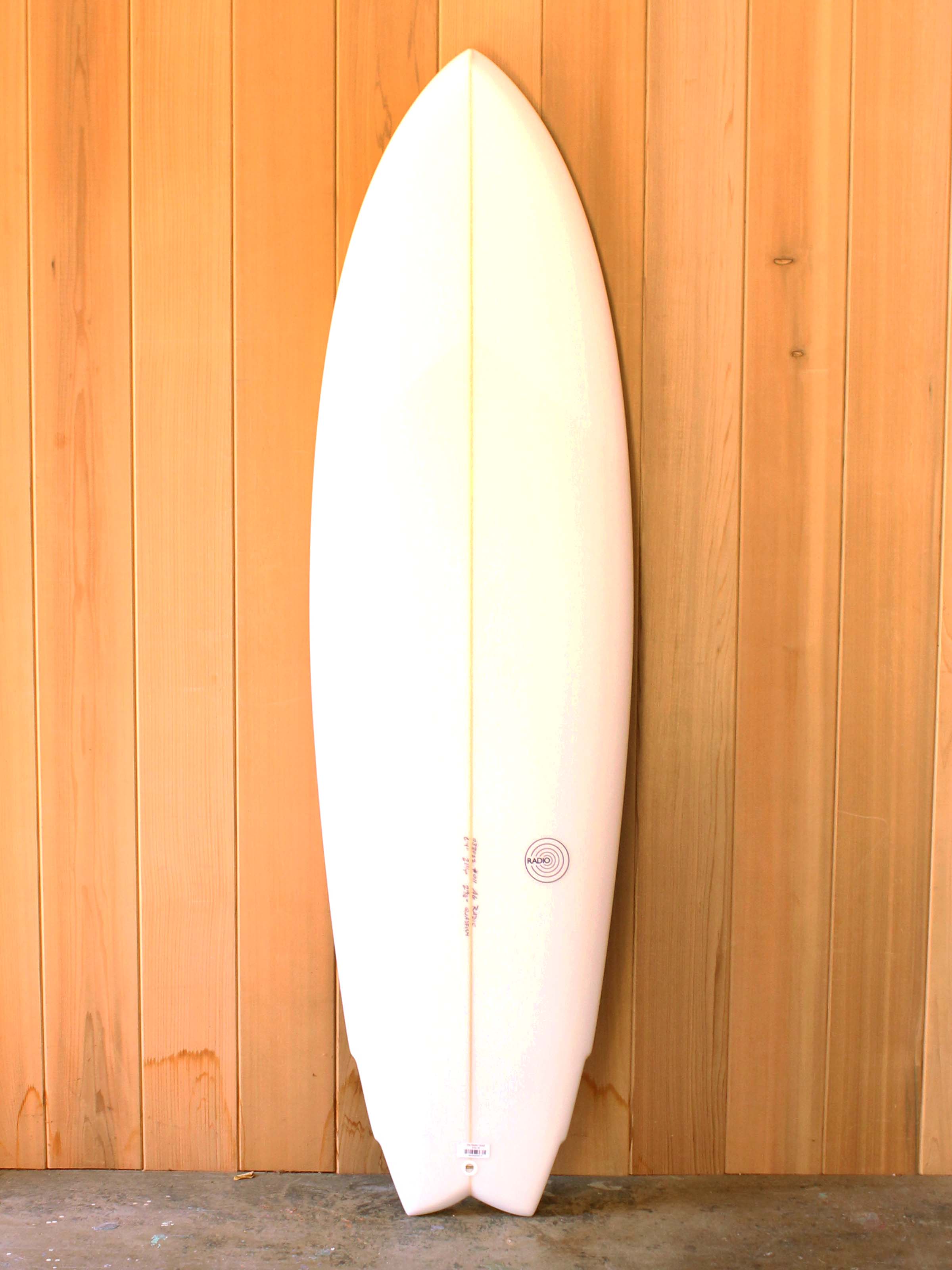 6'4 Radio Quad Fish - Mollusk Surf Shop