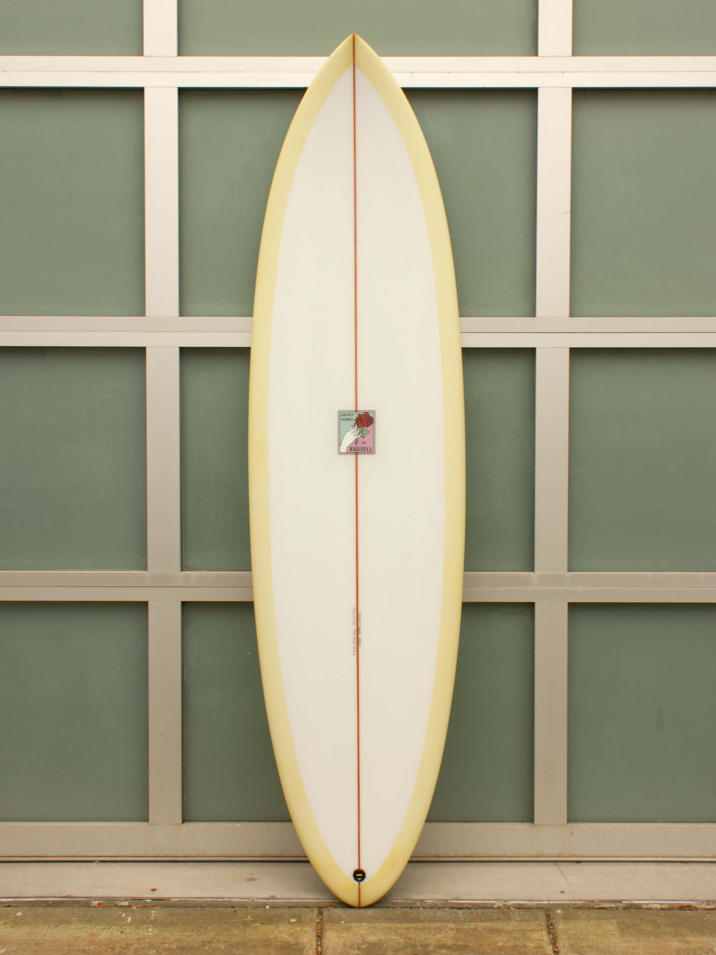 6'5 Grant Noble Twin Pin with Channels - Mollusk Surf Shop