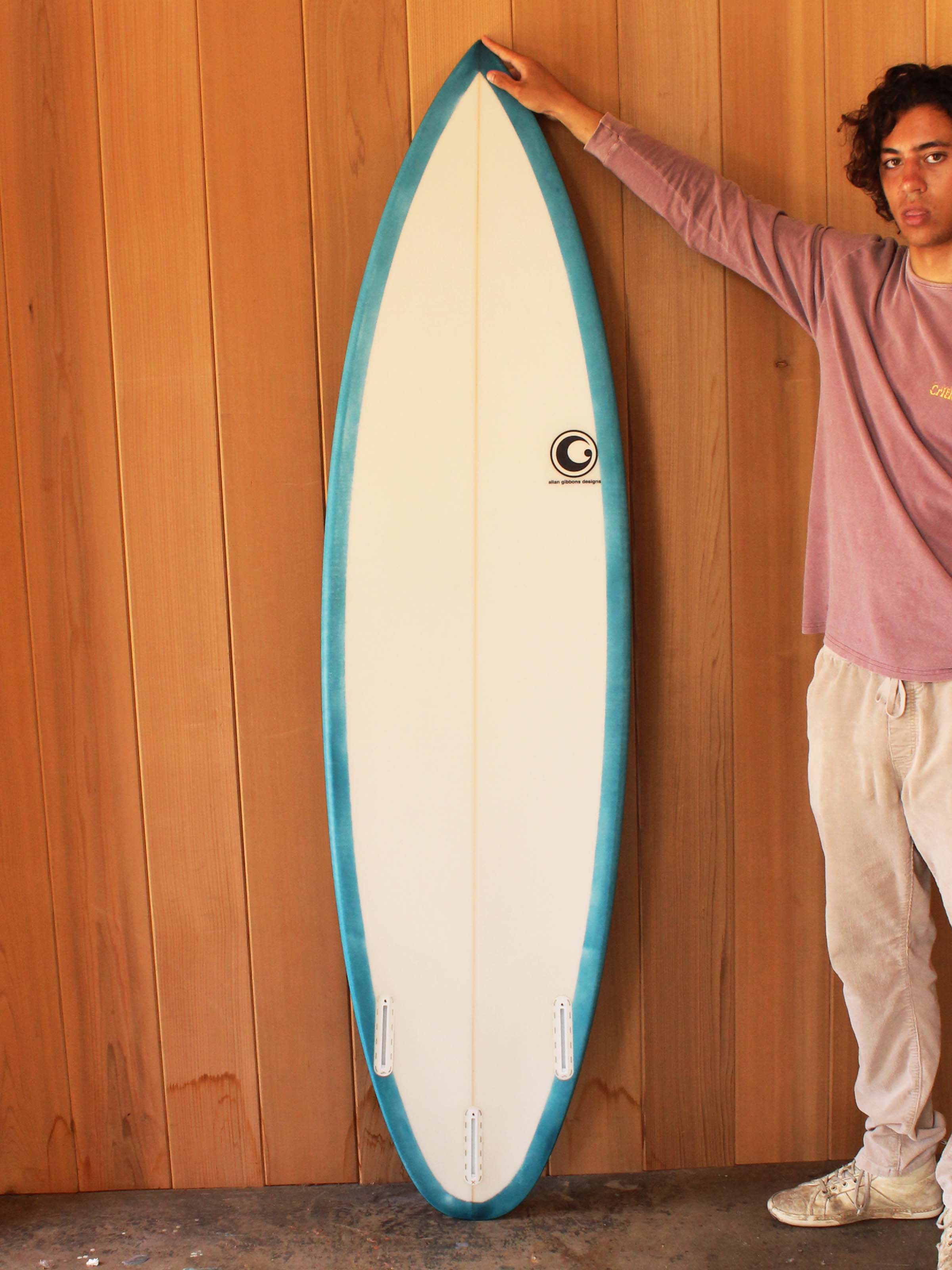 6'6 Allan Gibbons Tri Fin - Mollusk Surf Shop