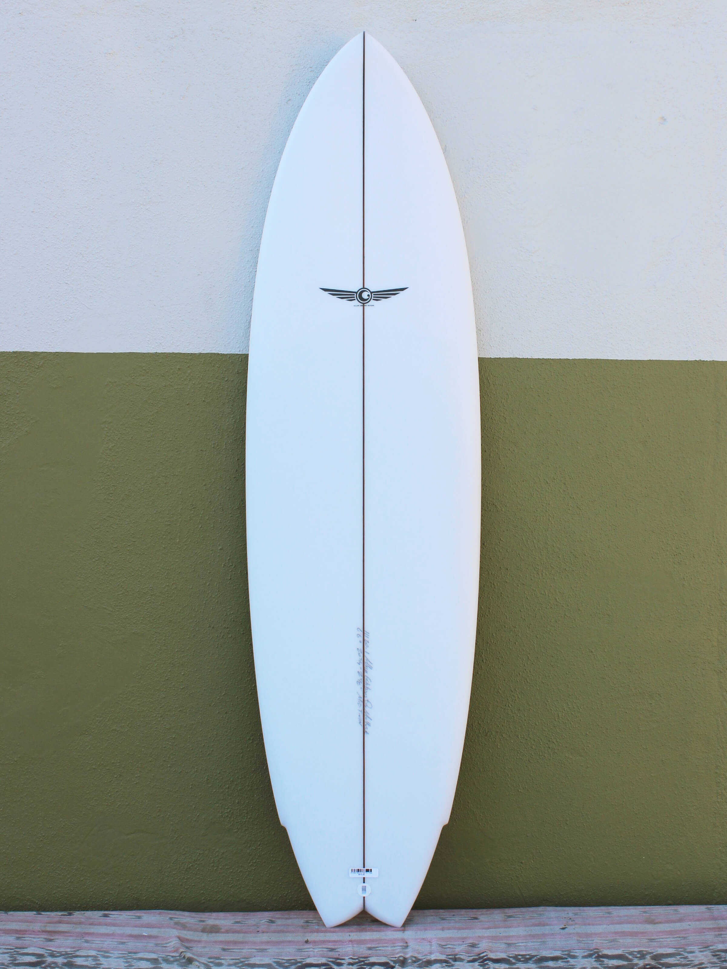 6'6 Allan Gibbons Twin Fin - Mollusk Surf Shop