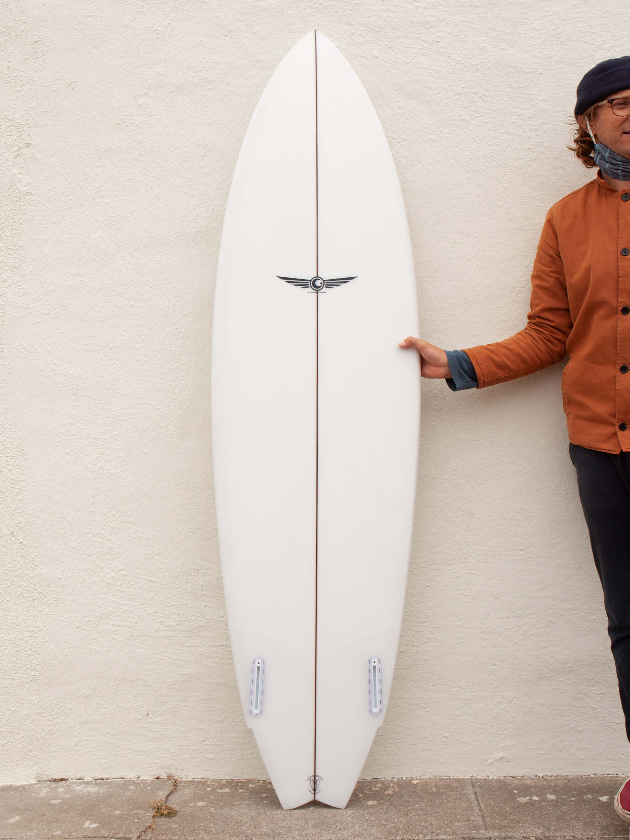 6'6 Allan Gibbons Twin Fin - Mollusk Surf Shop