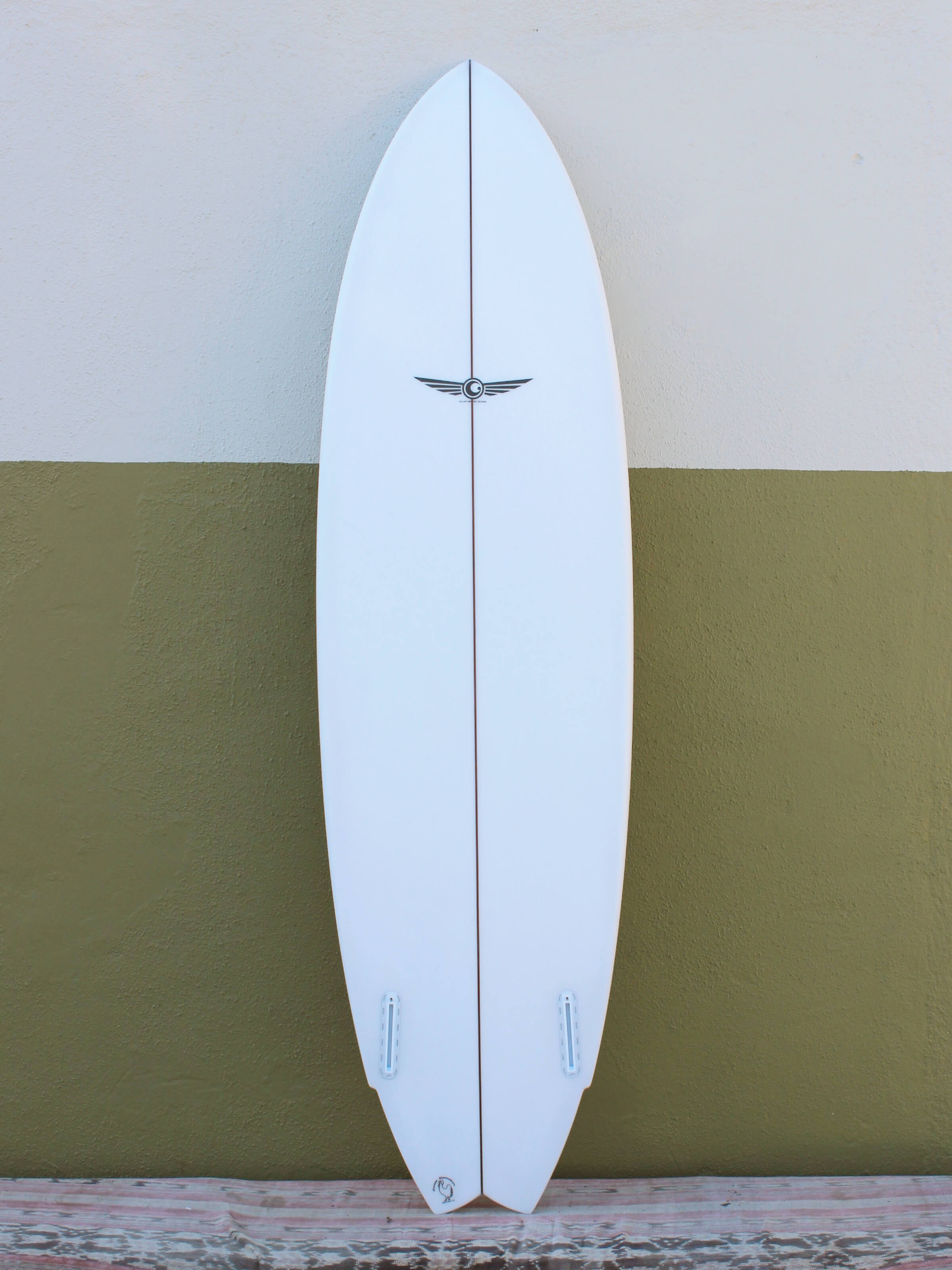 6'6 Allan Gibbons Twin Fin - Mollusk Surf Shop