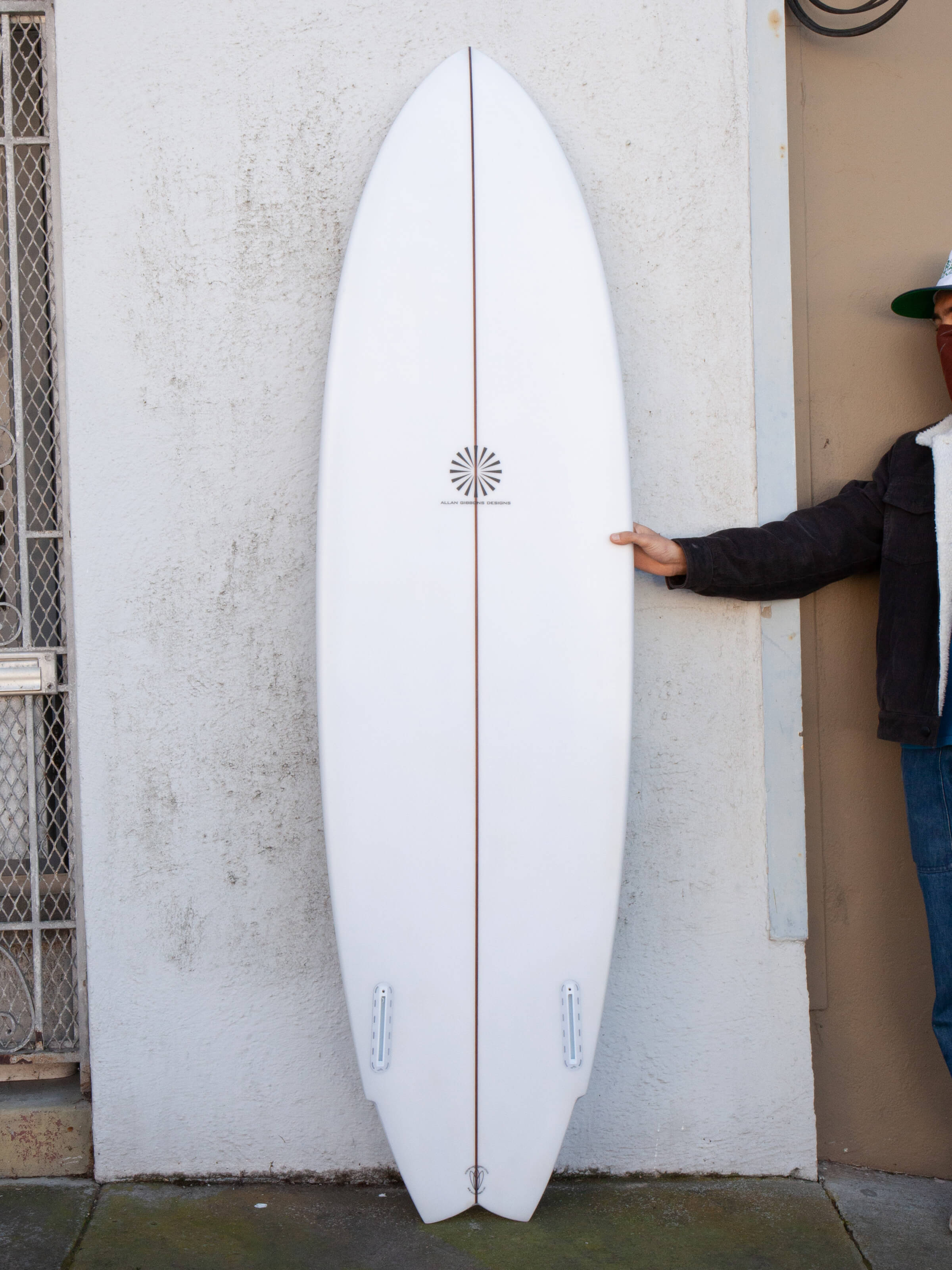 6'6 Allan Gibbons Twin fin - Mollusk Surf Shop