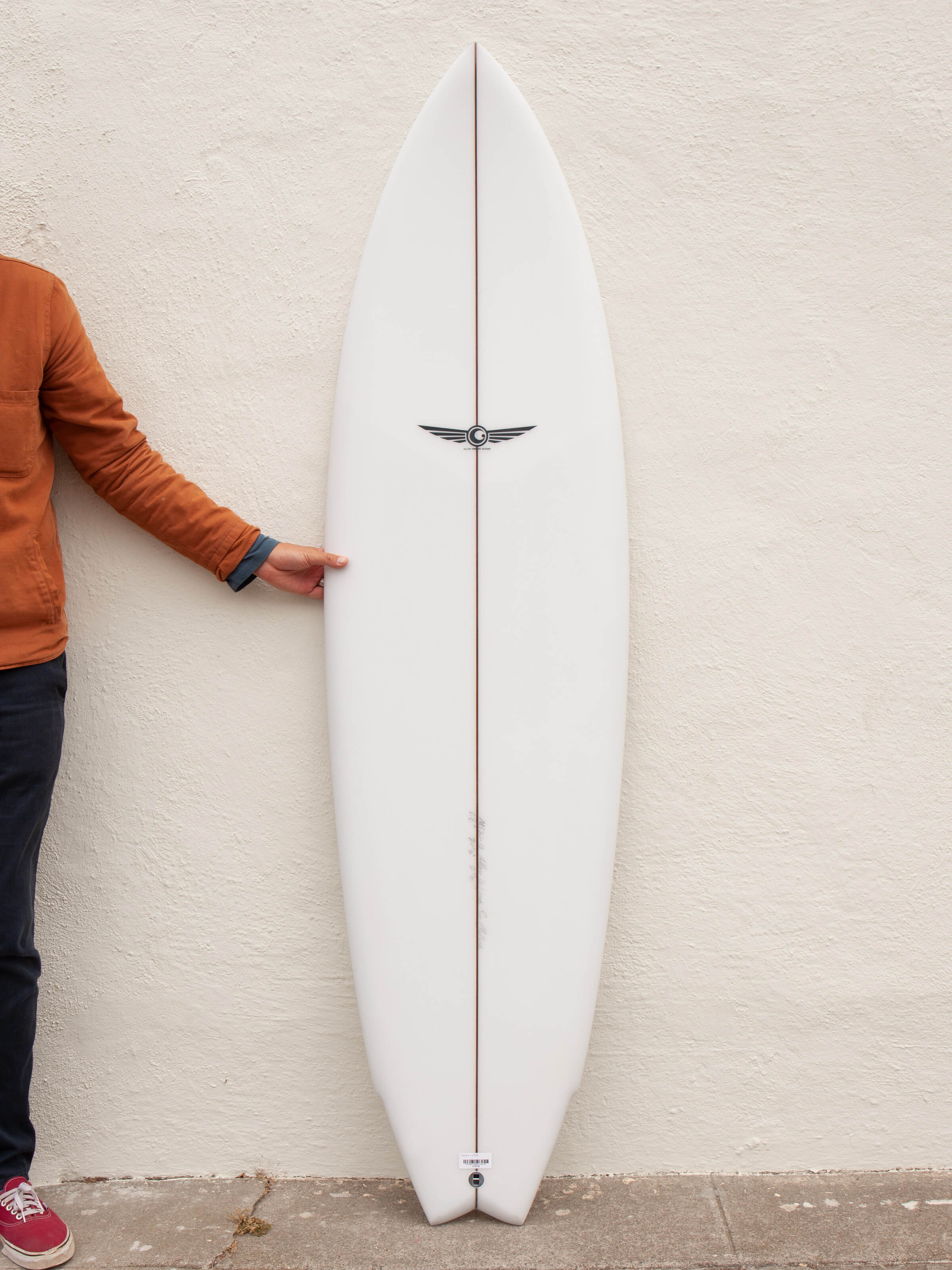 6'6 Allan Gibbons Twin Fin - Mollusk Surf Shop