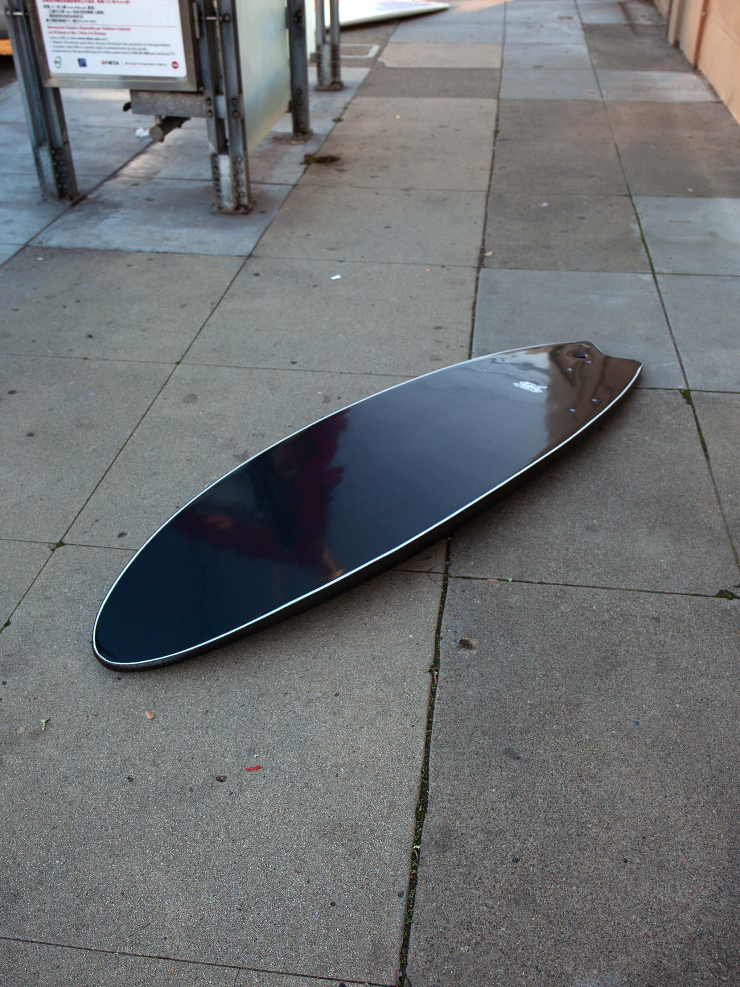 6'6 Catch Surf Swallow Tail - Blank - Black - Mollusk Surf Shop