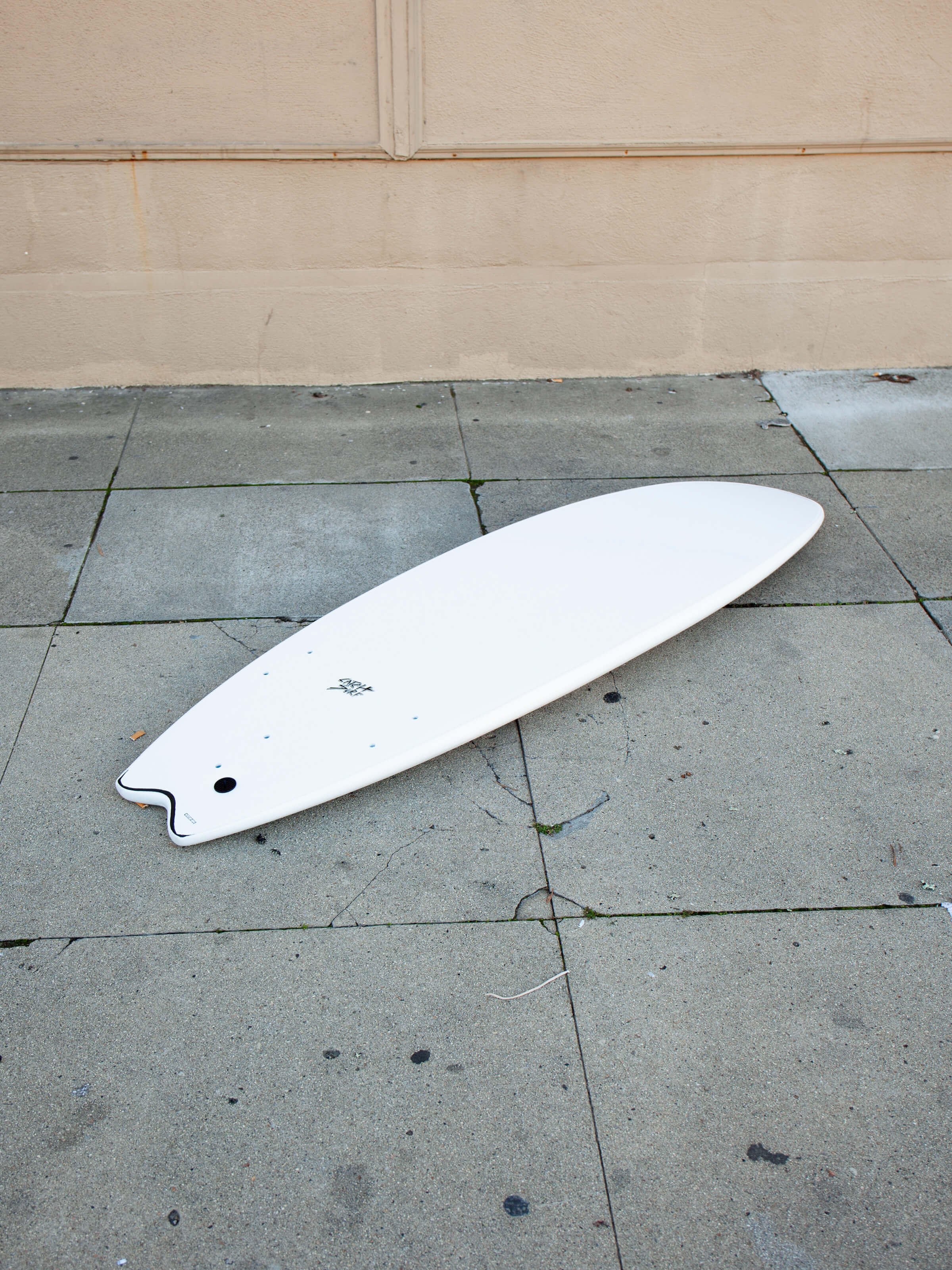 6'6 Catch Surf Swallow Tail - Blank - White - Mollusk Surf Shop