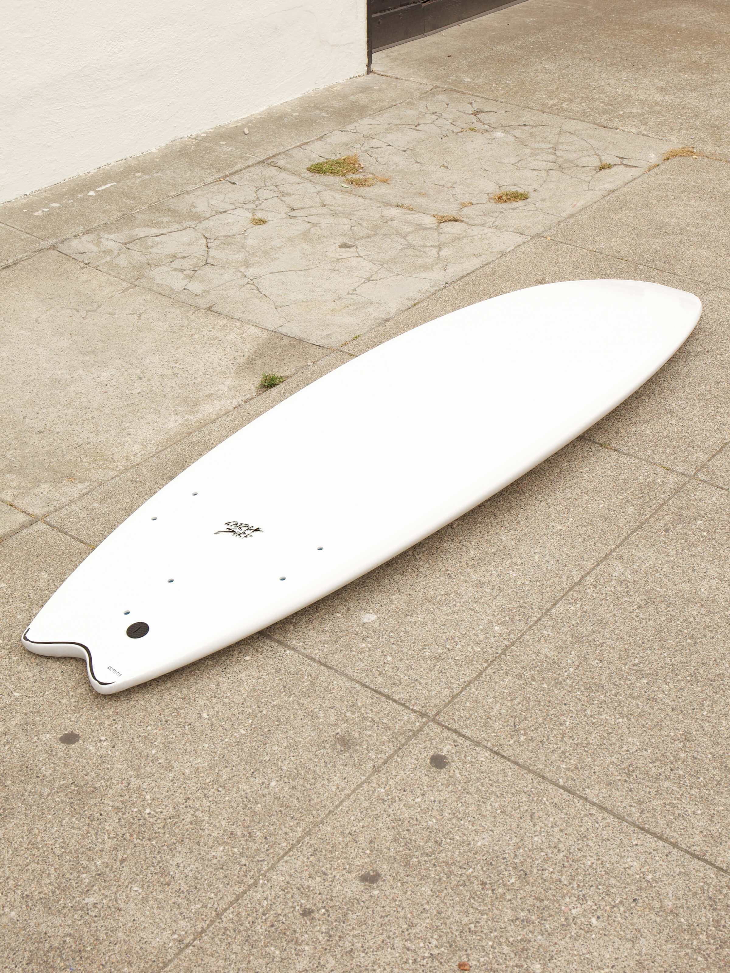 6'6 Catch Surf Swallow Tail - Blank - White - Mollusk Surf Shop