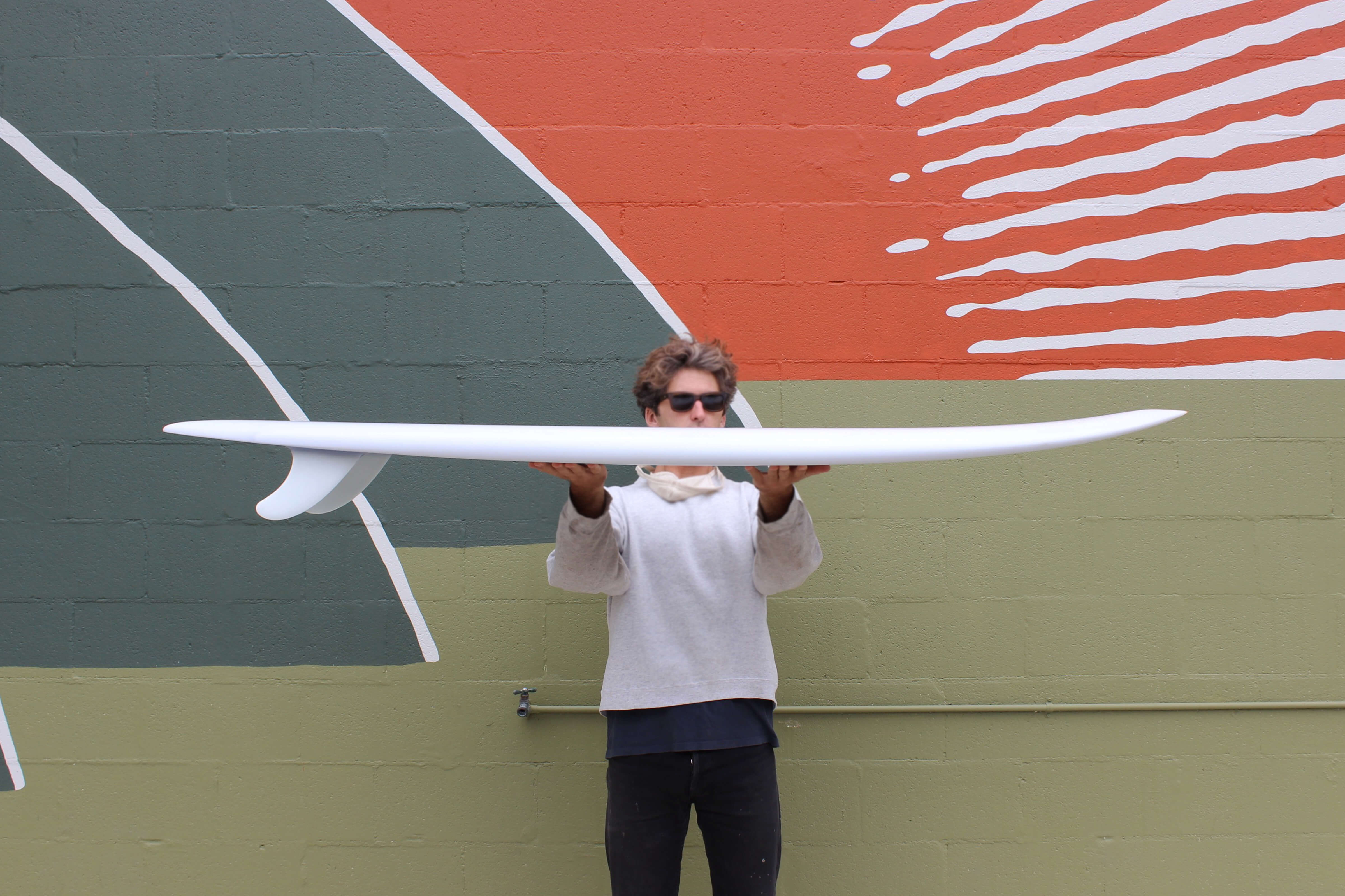 6'6 Christian Beamish Old School Twin Fin - Mollusk Surf Shop
