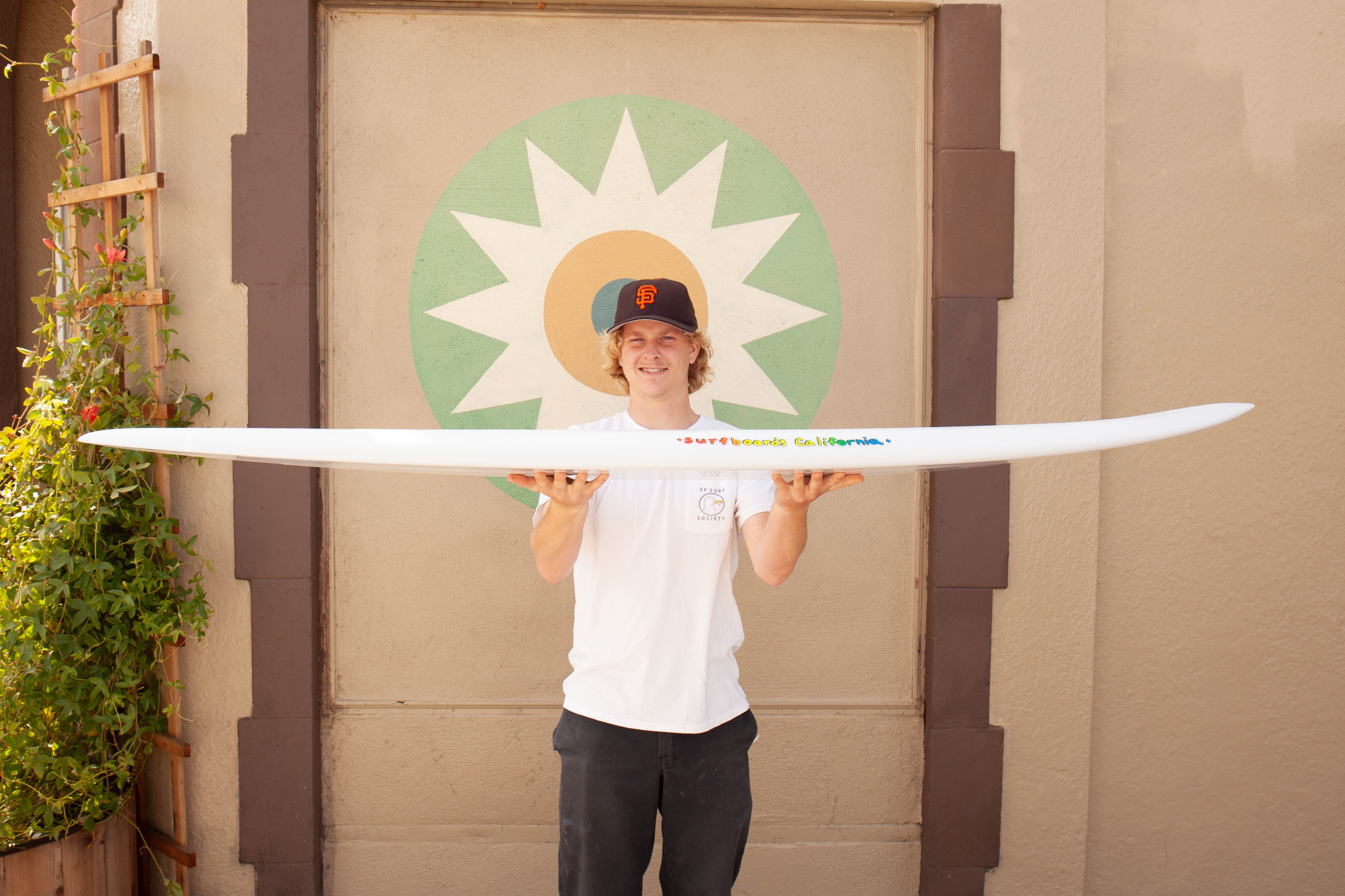6'6 Christian Beamish Old School Twin Fin - Mollusk Surf Shop