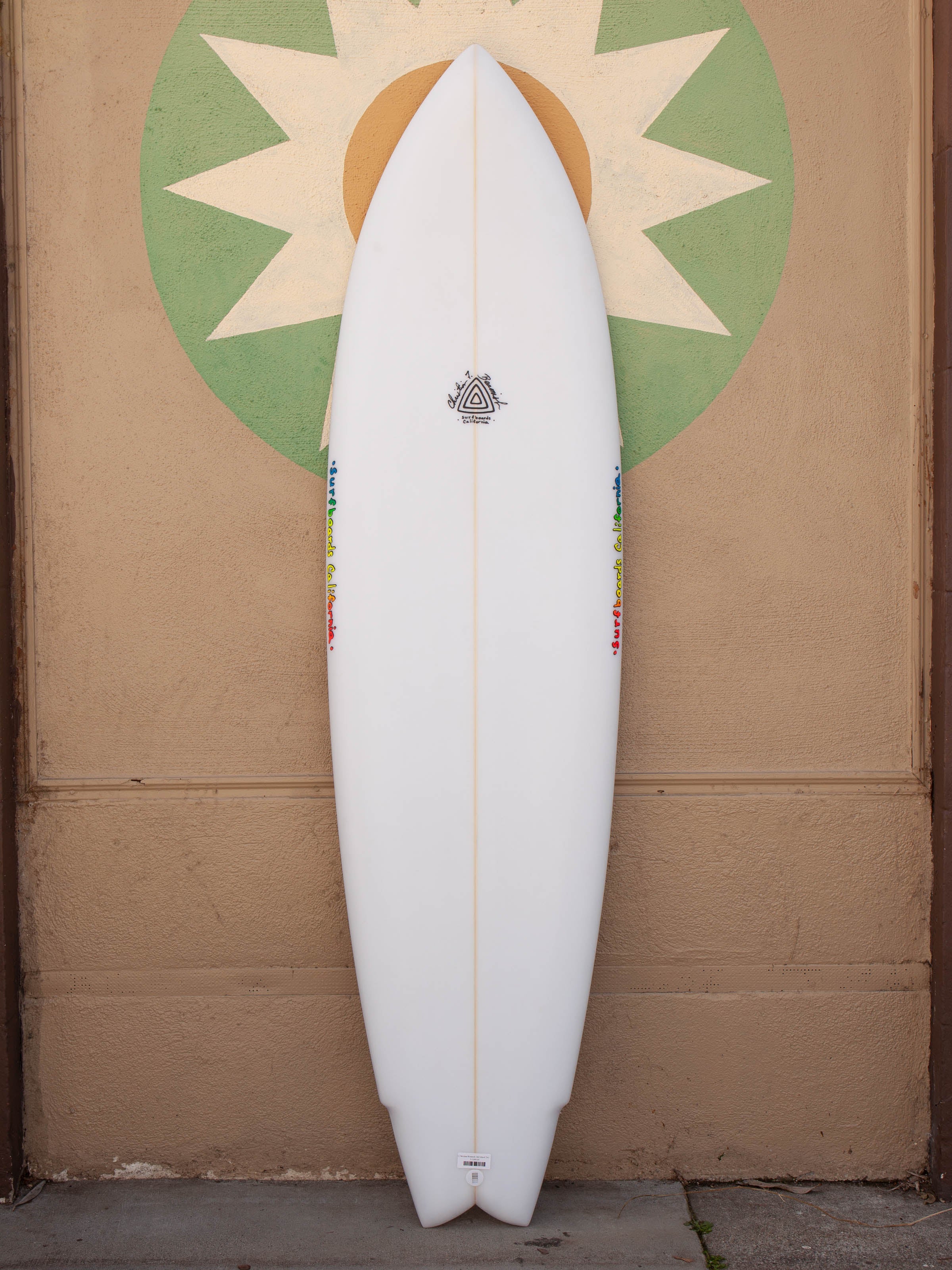 6'6 Christian Beamish Old School Twin Fin - Mollusk Surf Shop