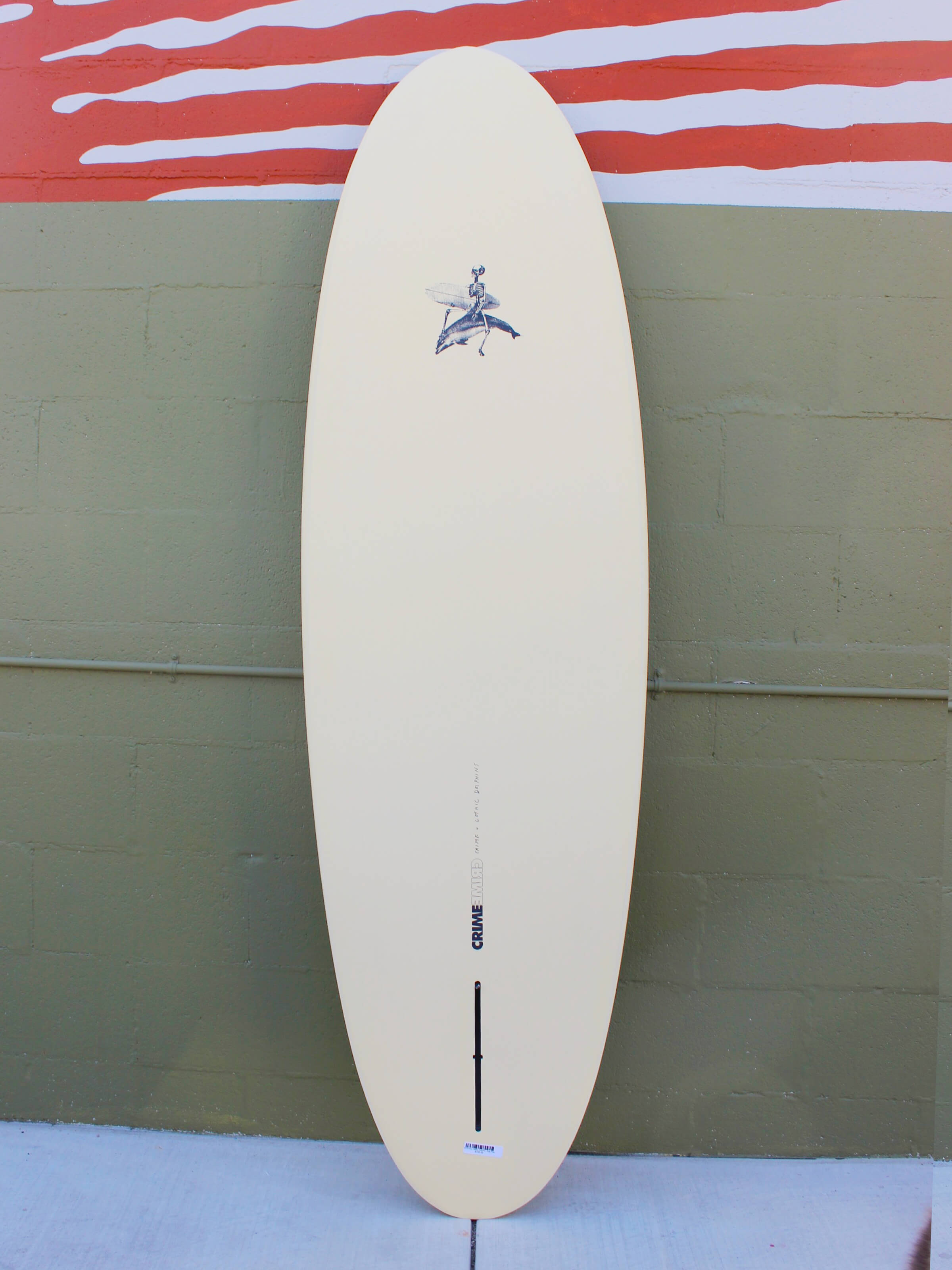 6'6 Crime Gothic Dolphin - Egg Nog - Mollusk Surf Shop