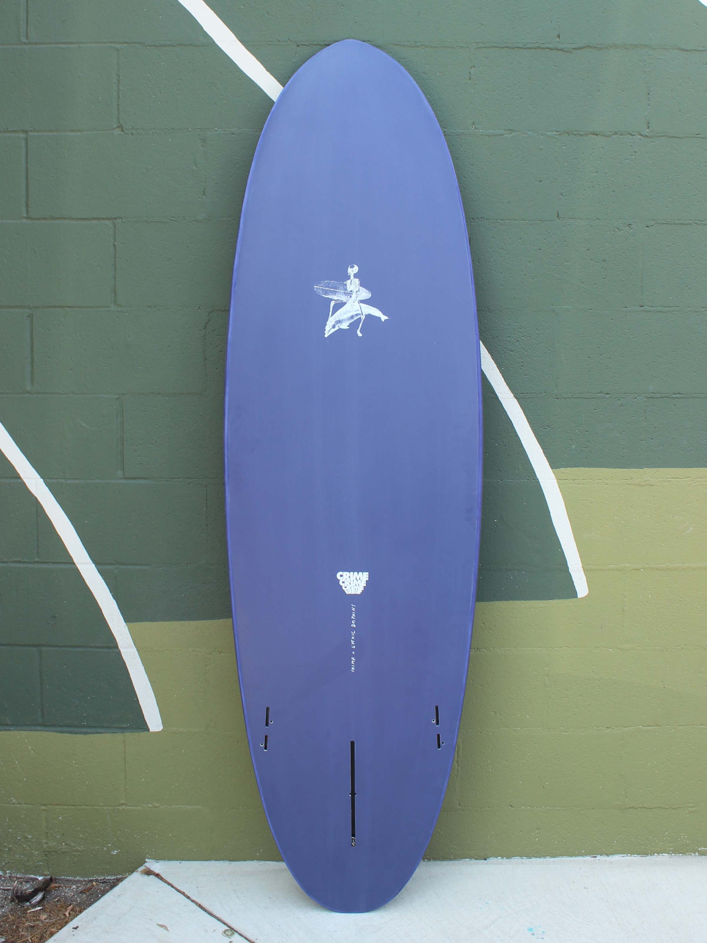 6'6 Crime Gothic Dolphins - Mollusk Surf Shop