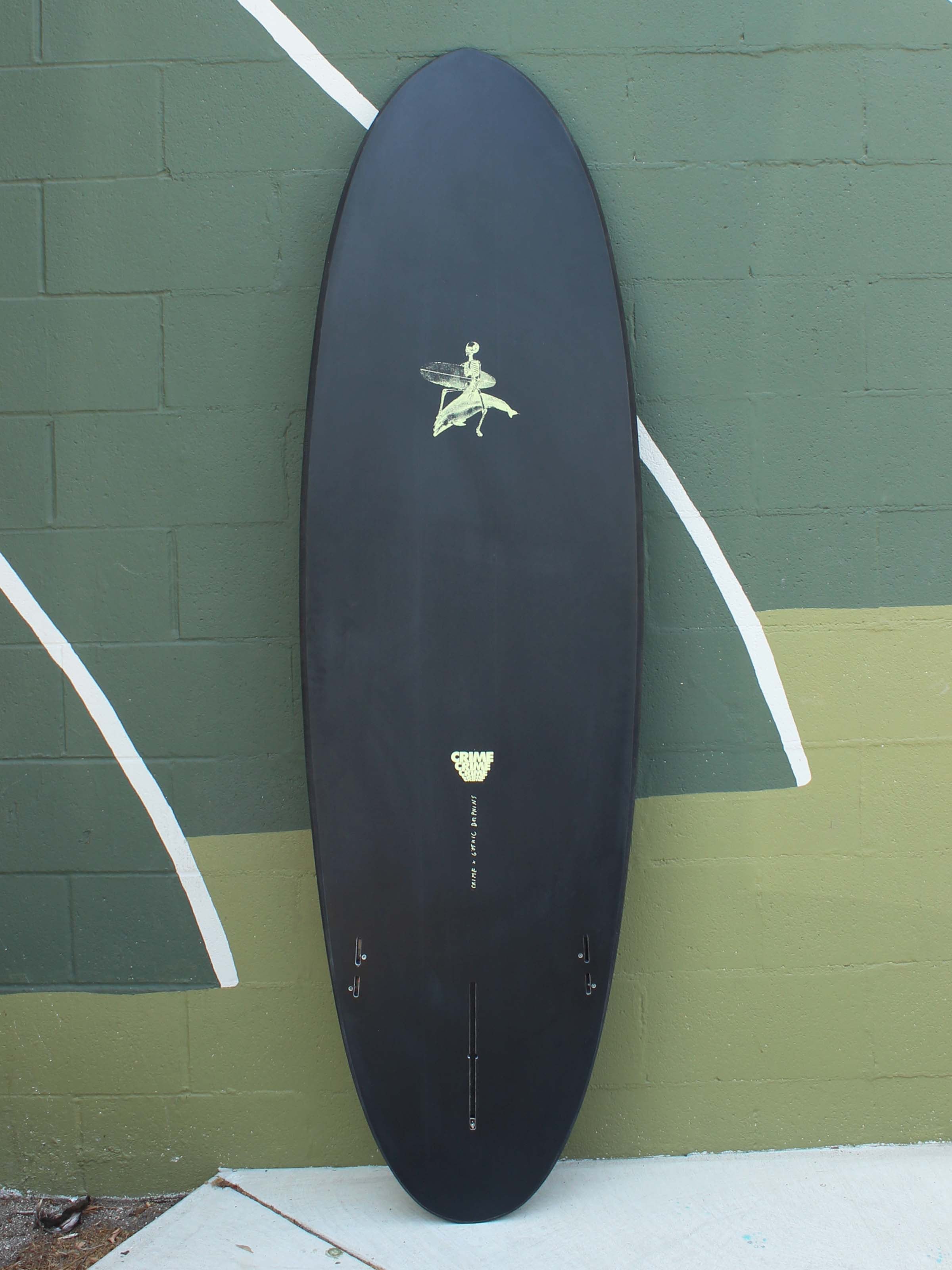 6'6 Crime Gothic Dolphins - Mollusk Surf Shop