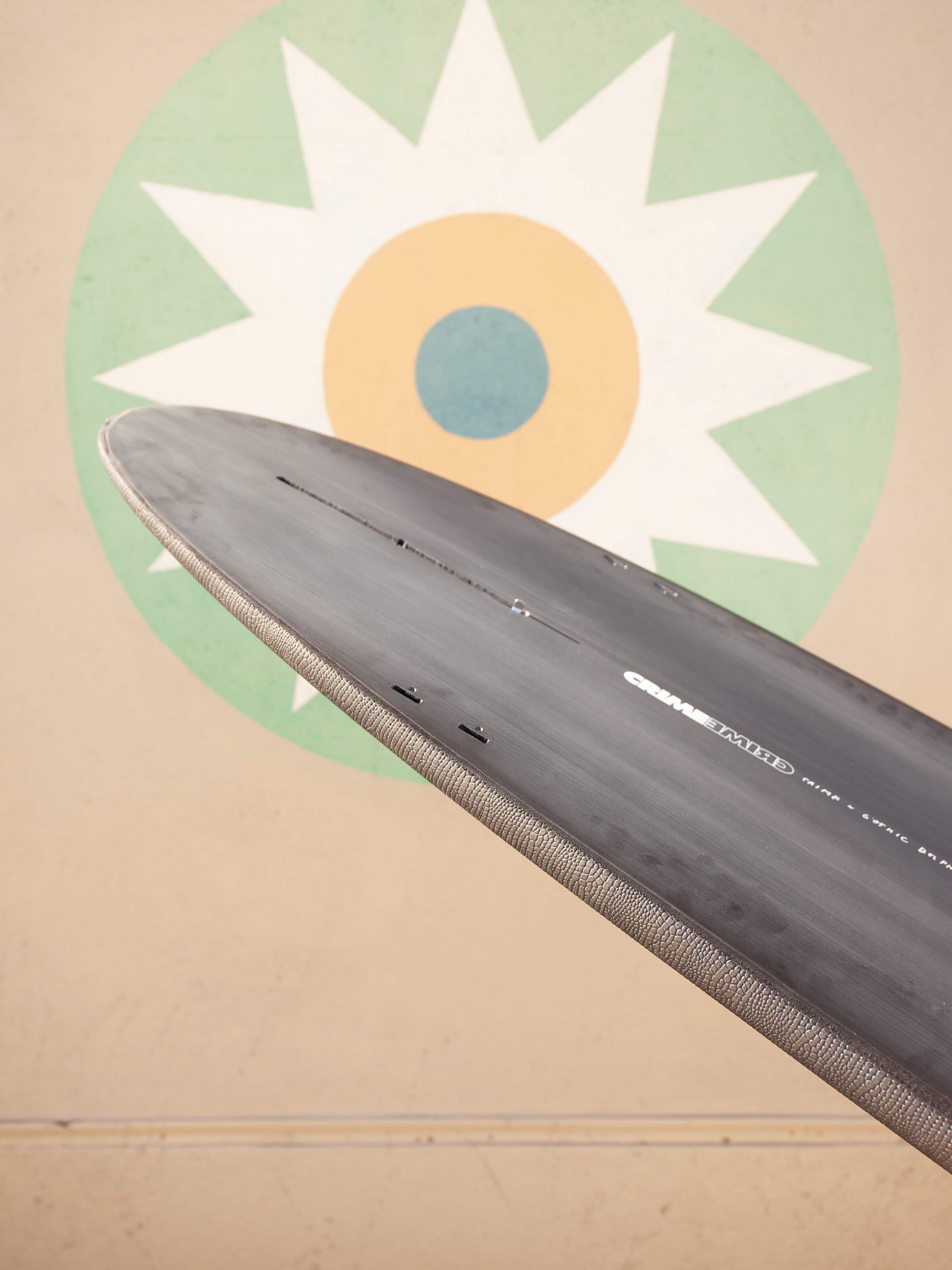 6'6 Crime Gothic Dolphins - Black - Mollusk Surf Shop