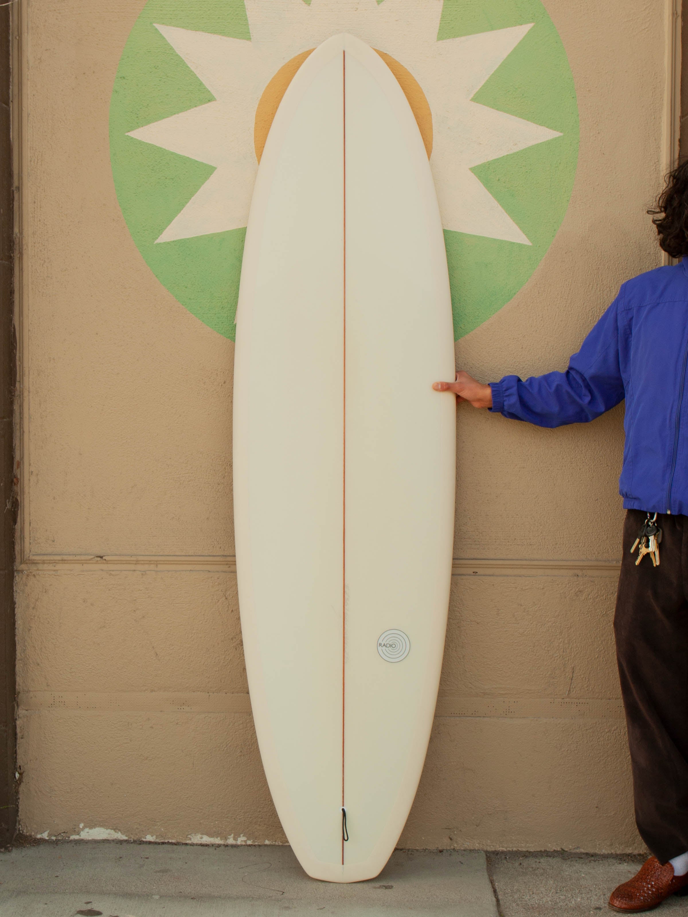 6'6 Radio Diamond Tail - Cream - Mollusk Surf Shop