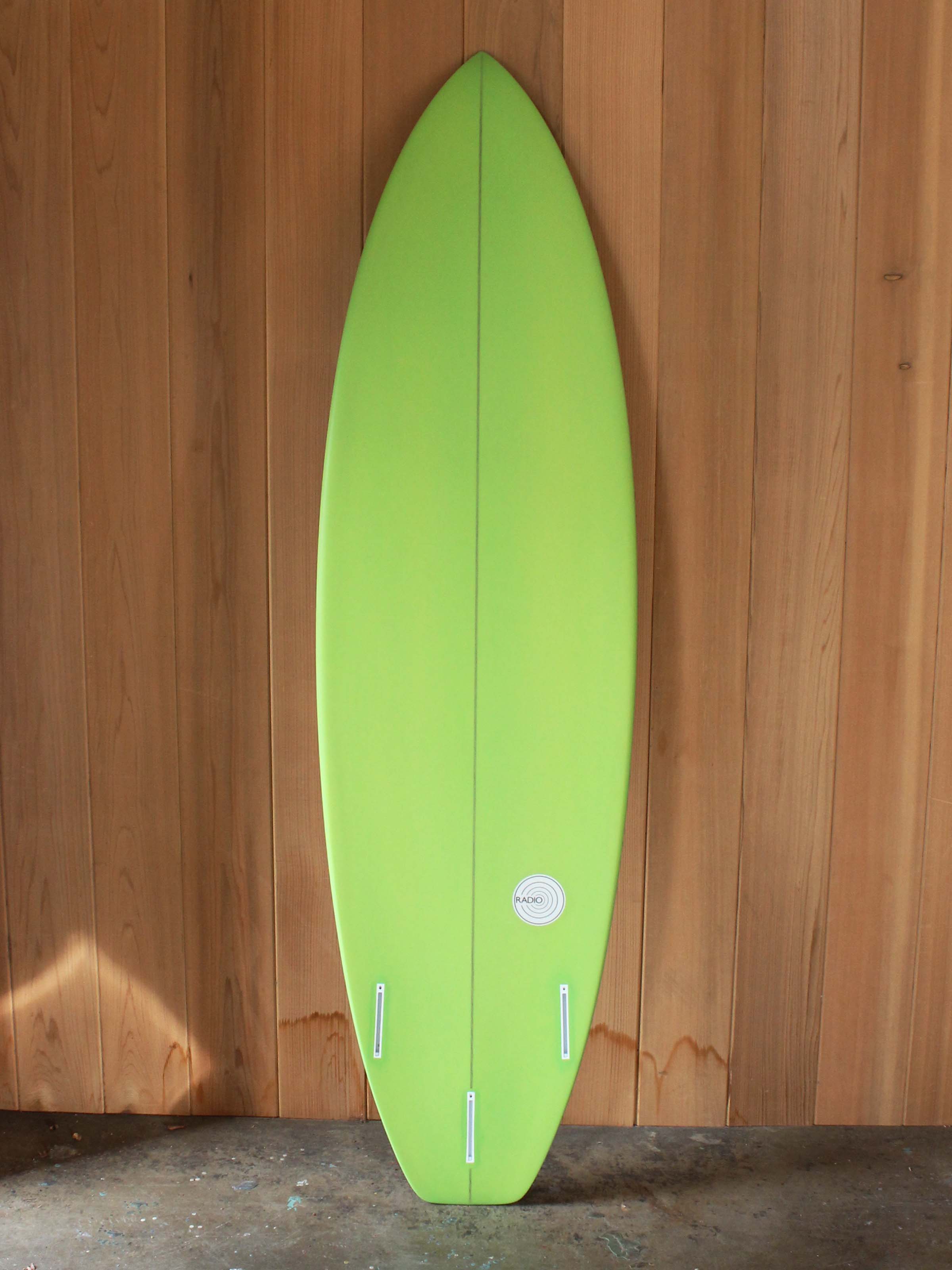 6'6 Radio Plane Jane - Lime Green - Mollusk Surf Shop