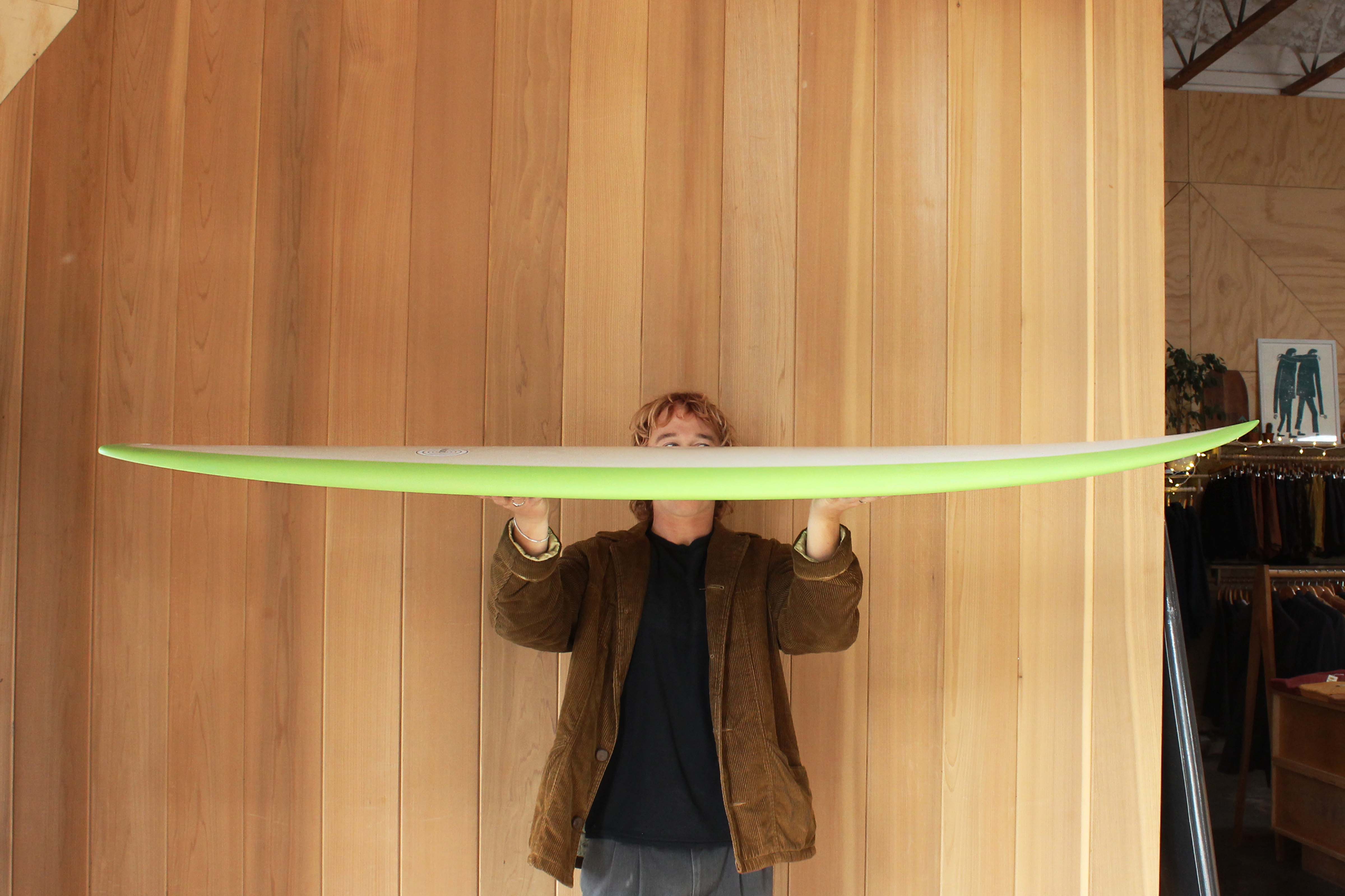 6'6 Radio Plane Jane - Lime Green - Mollusk Surf Shop
