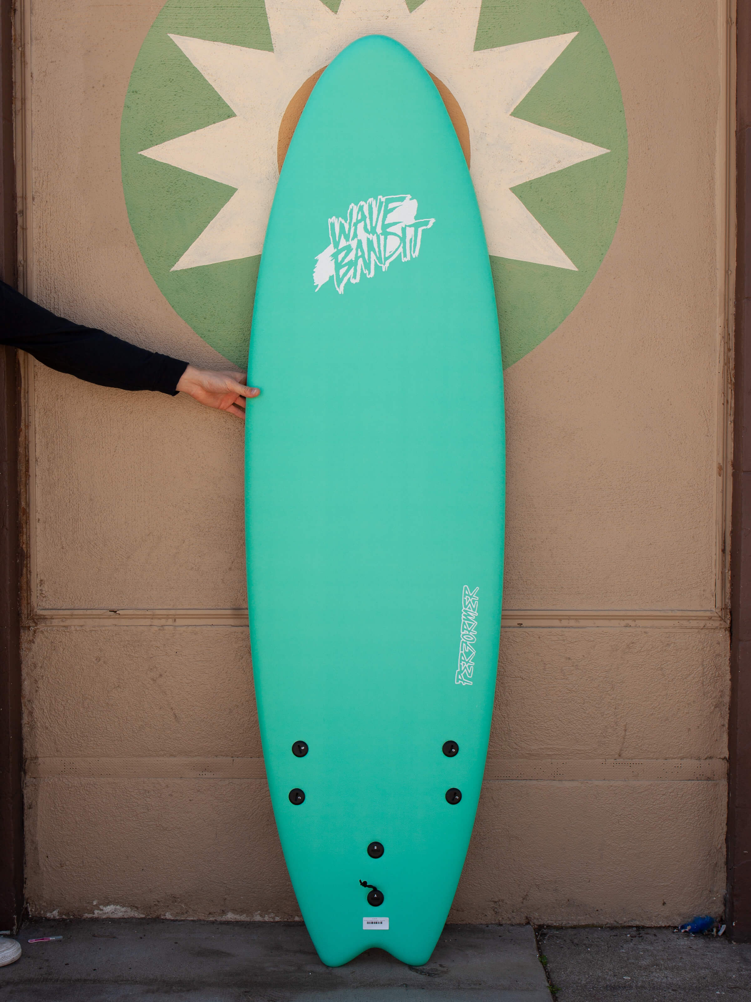 6'6 Wave Bandit Performer - Turquoise - Mollusk Surf Shop