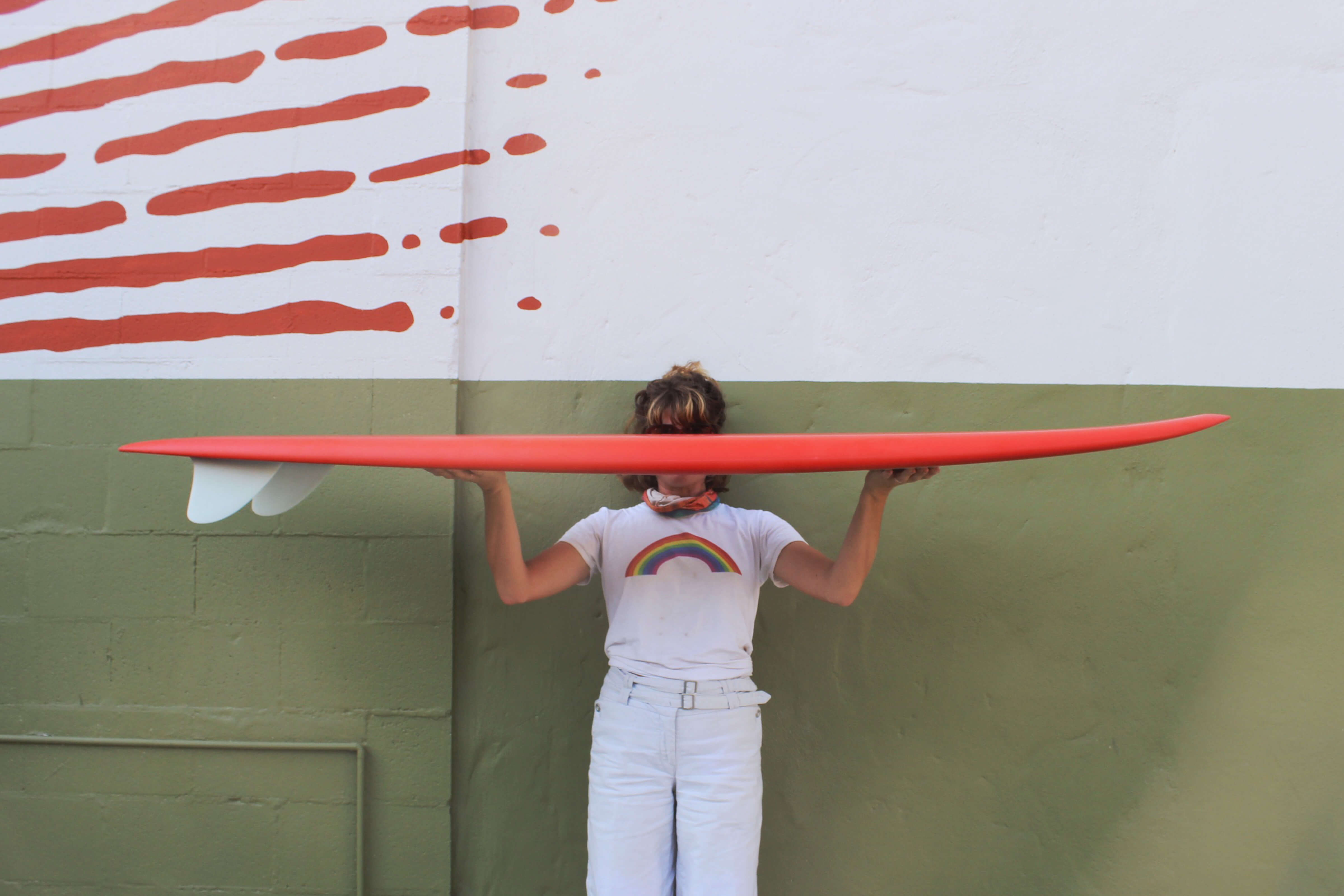 6'8 Christenson Long Fish - Red - Mollusk Surf Shop