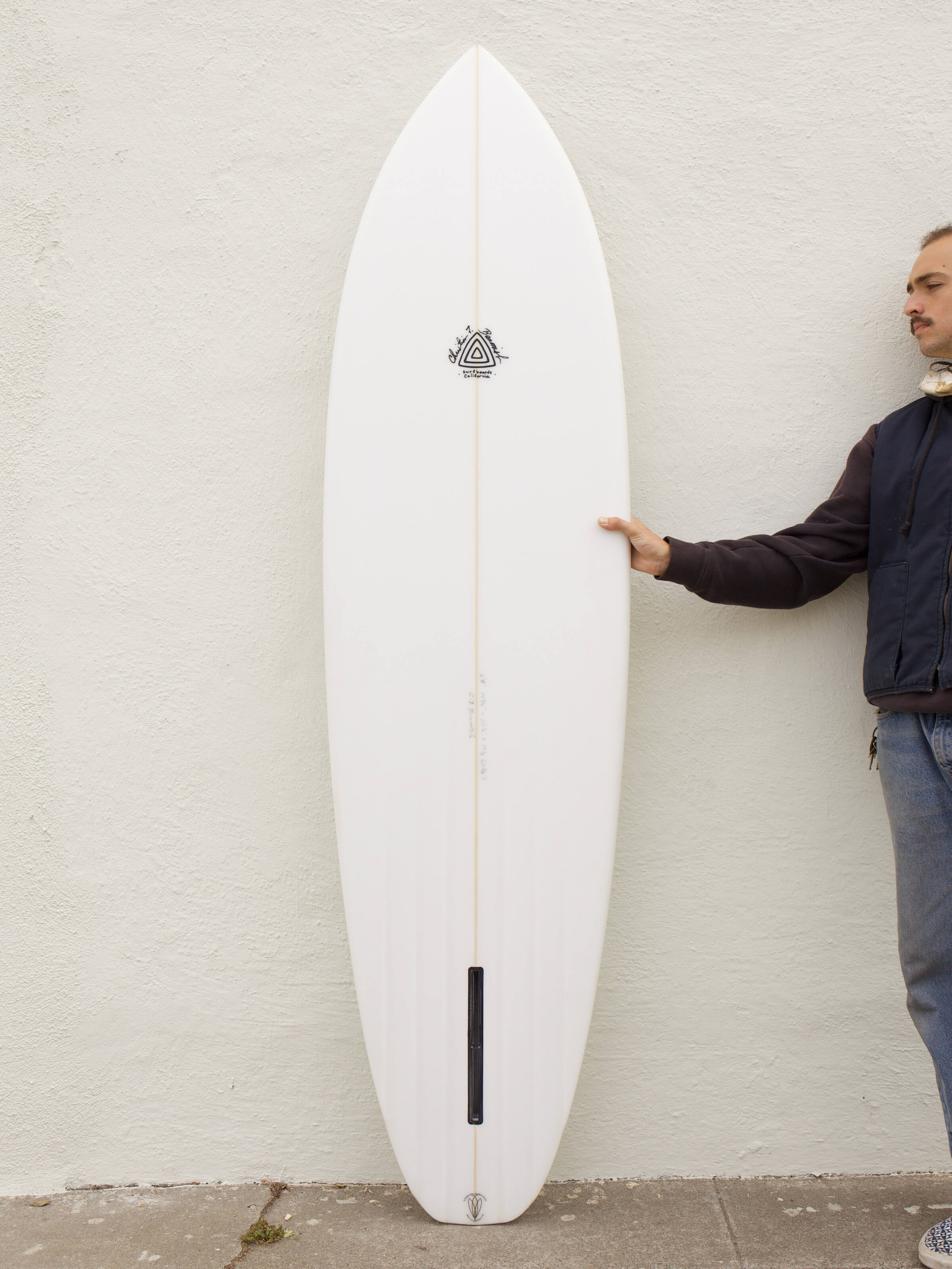 6'8 Christian Beamish Rab80 Single Fin - Mollusk Surf Shop