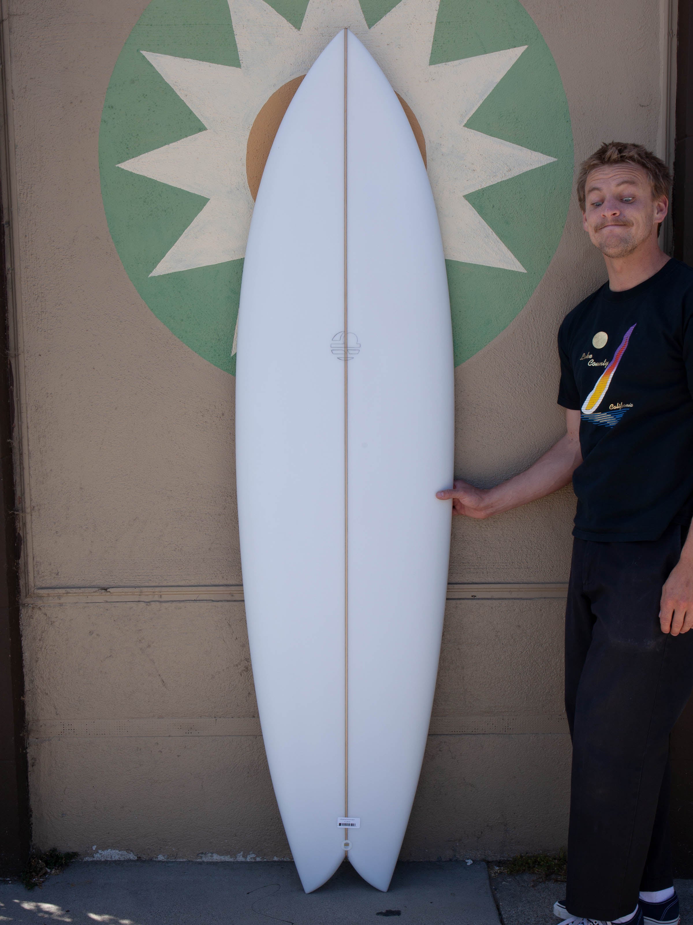 6'8 Mitsven Tri Fin Swallow - Mollusk Surf Shop