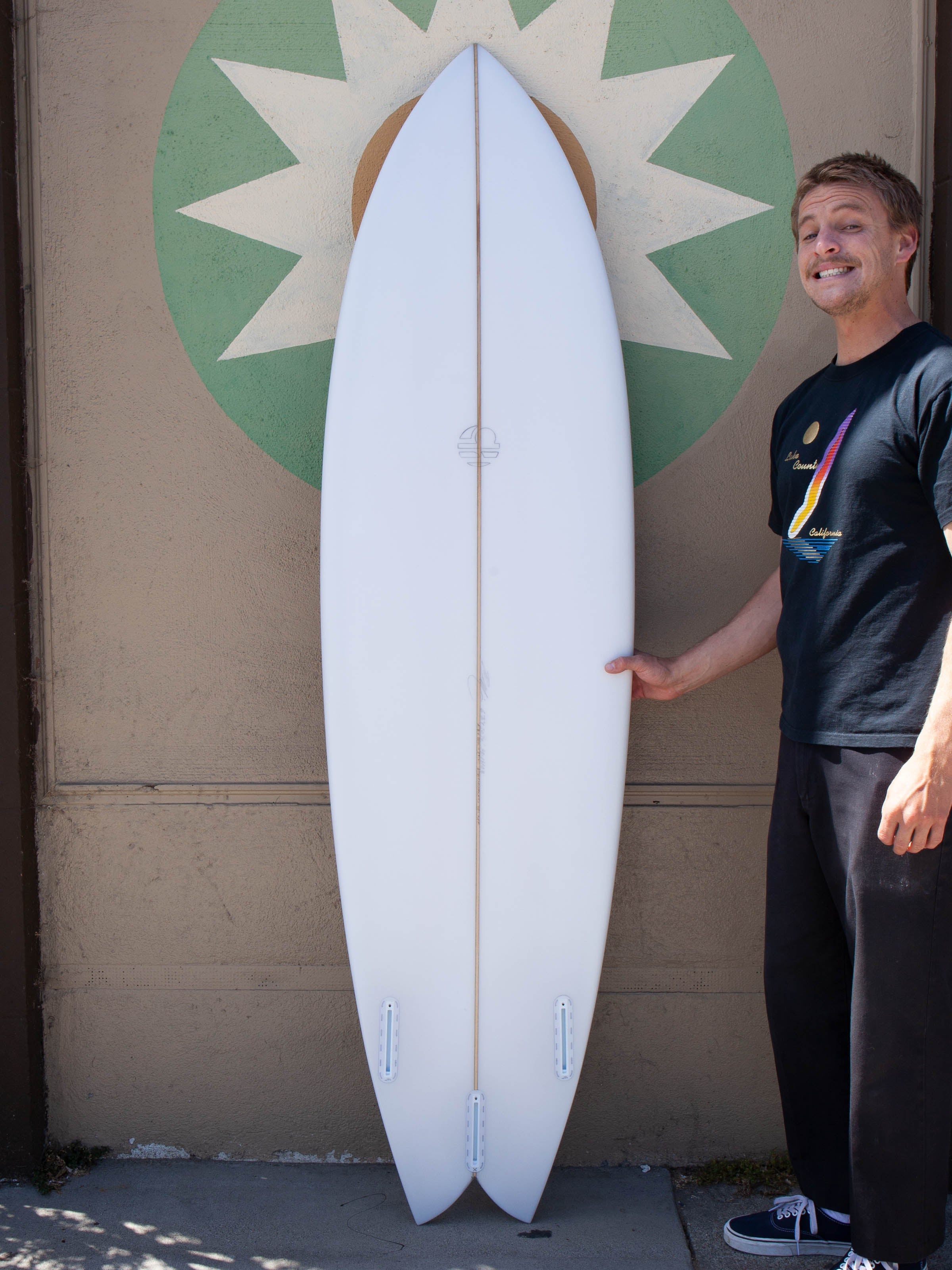 6'8 Mitsven Tri Fin Swallow - Mollusk Surf Shop